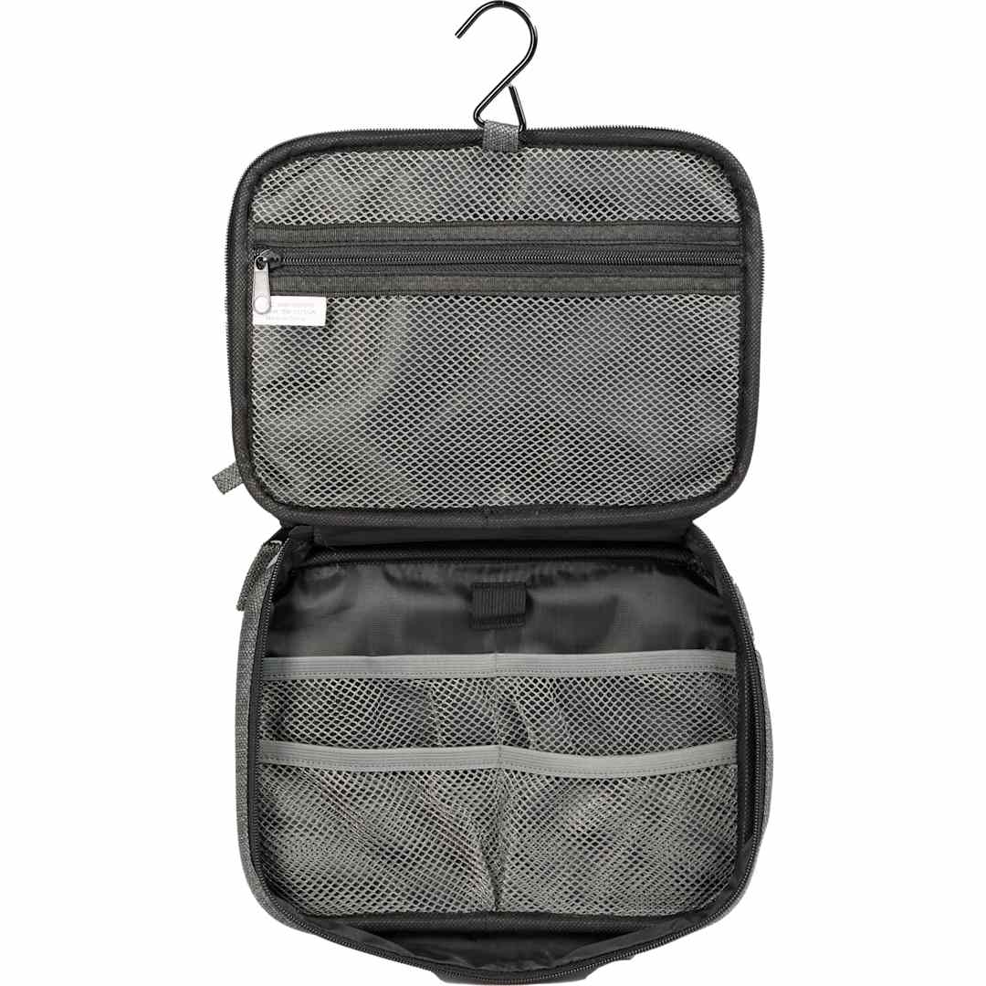 Gray Vila Recycled Travel Organizer plain