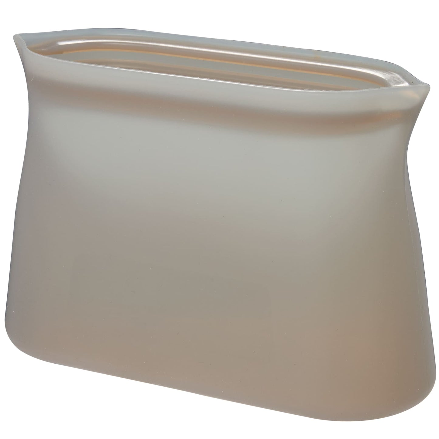 Gray Zili Silicone Food Storage Bag 16oz plain
