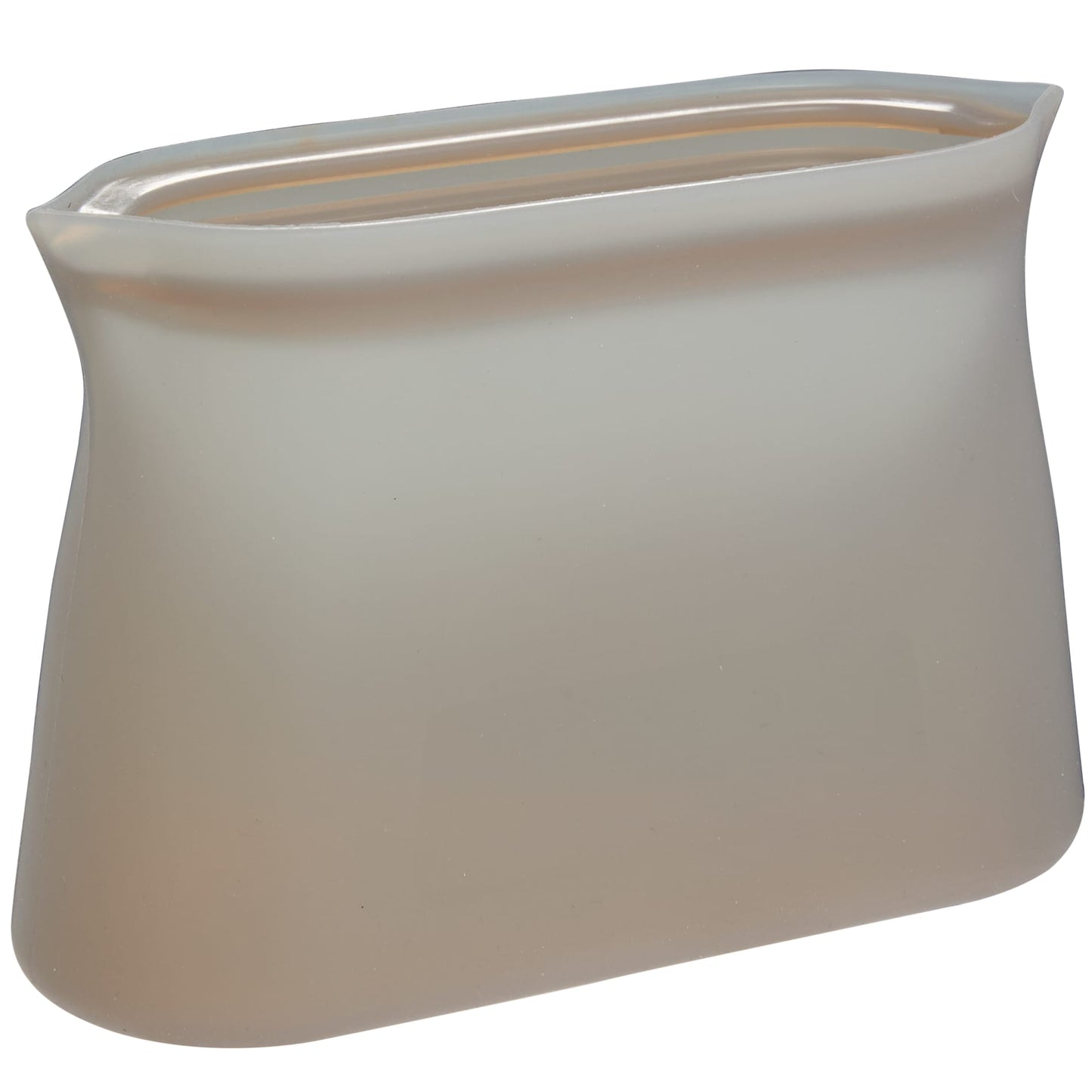 Gray Zili Silicone Food Storage Bag 16oz plain