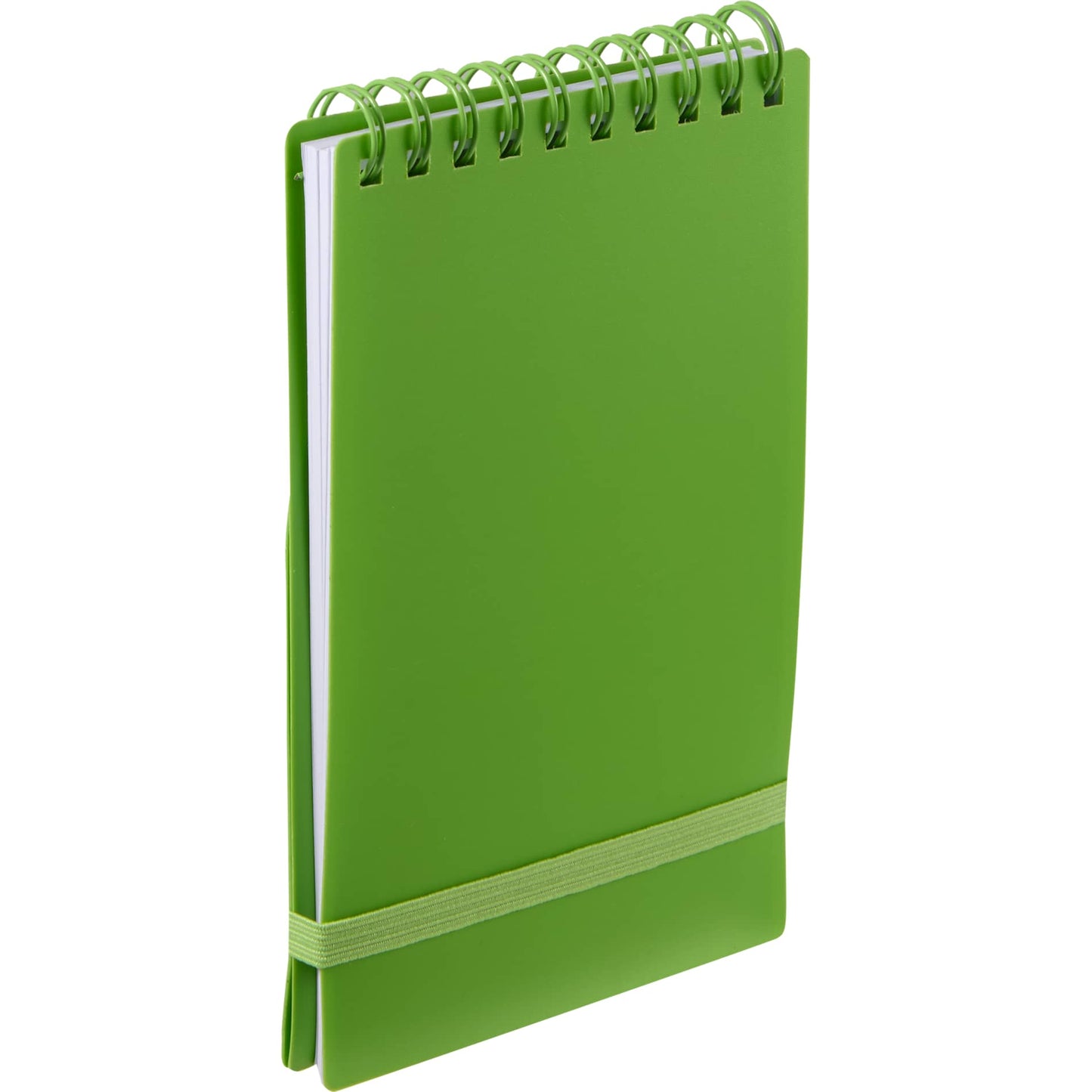 Green 3" x 5" Recycled Stand Up Pocket Jotter plain