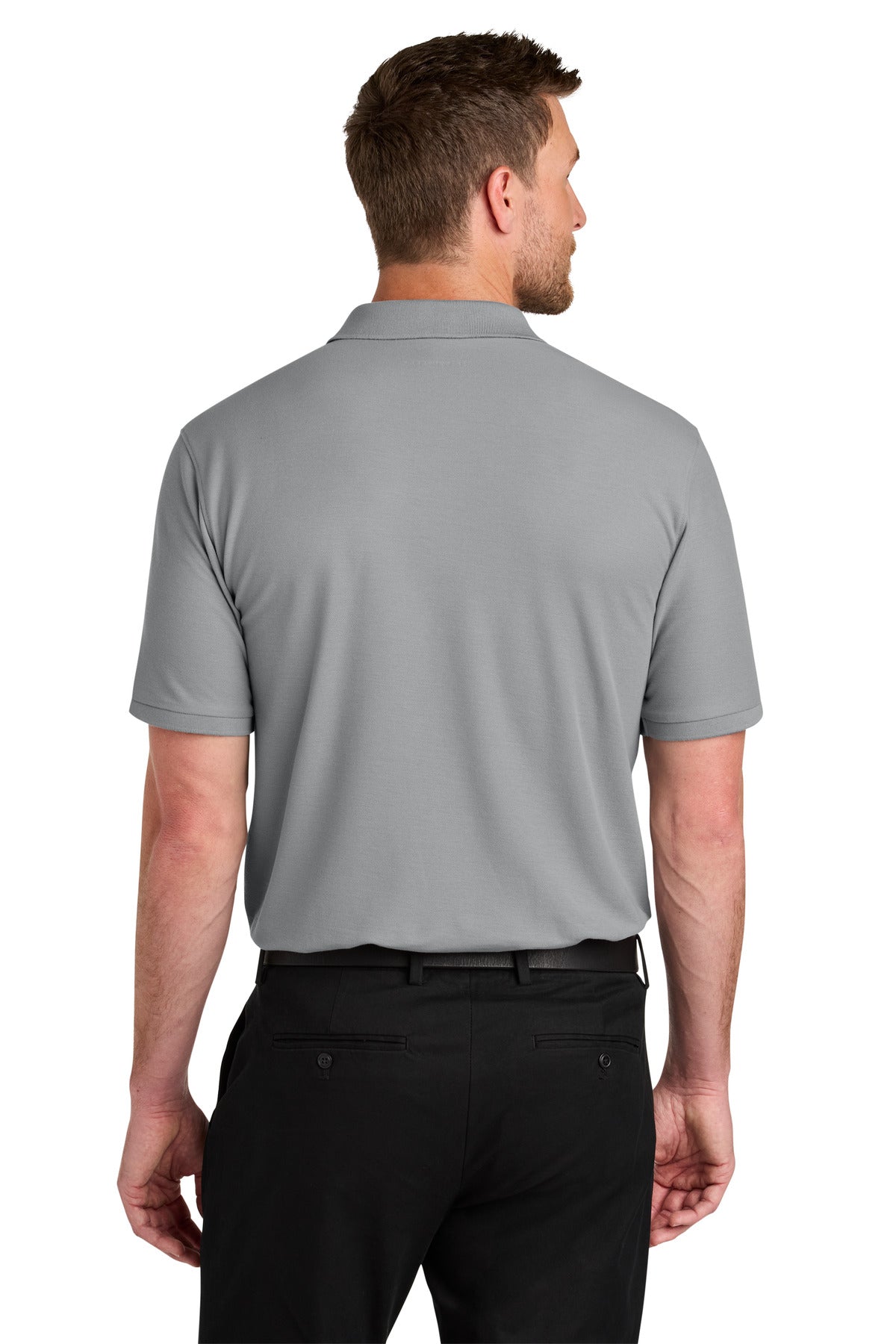GustyGrey Port Authority Tall Wearever Signature Pique Polo TLK200