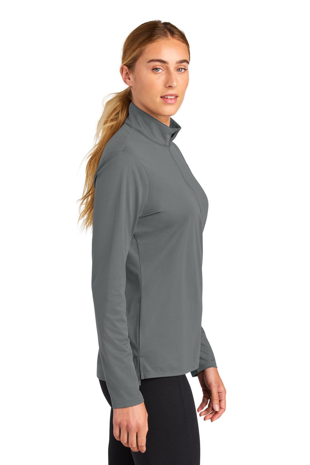 GyConcrete Sport-Tek Women's Micropique Sport-Wick 1/4-Zip LST672