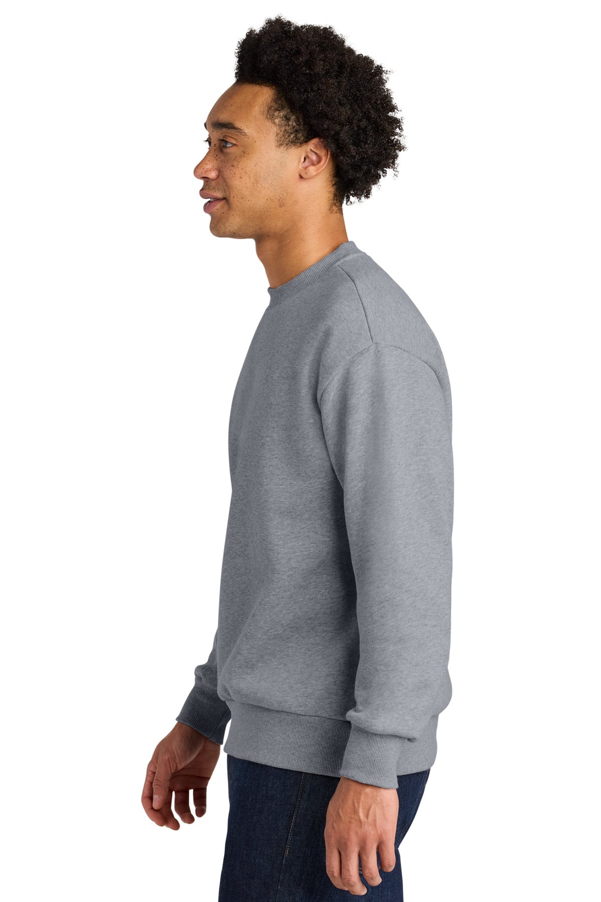 HthrGray Next Level Apparel Heavyweight Sweatshirt NL9007
