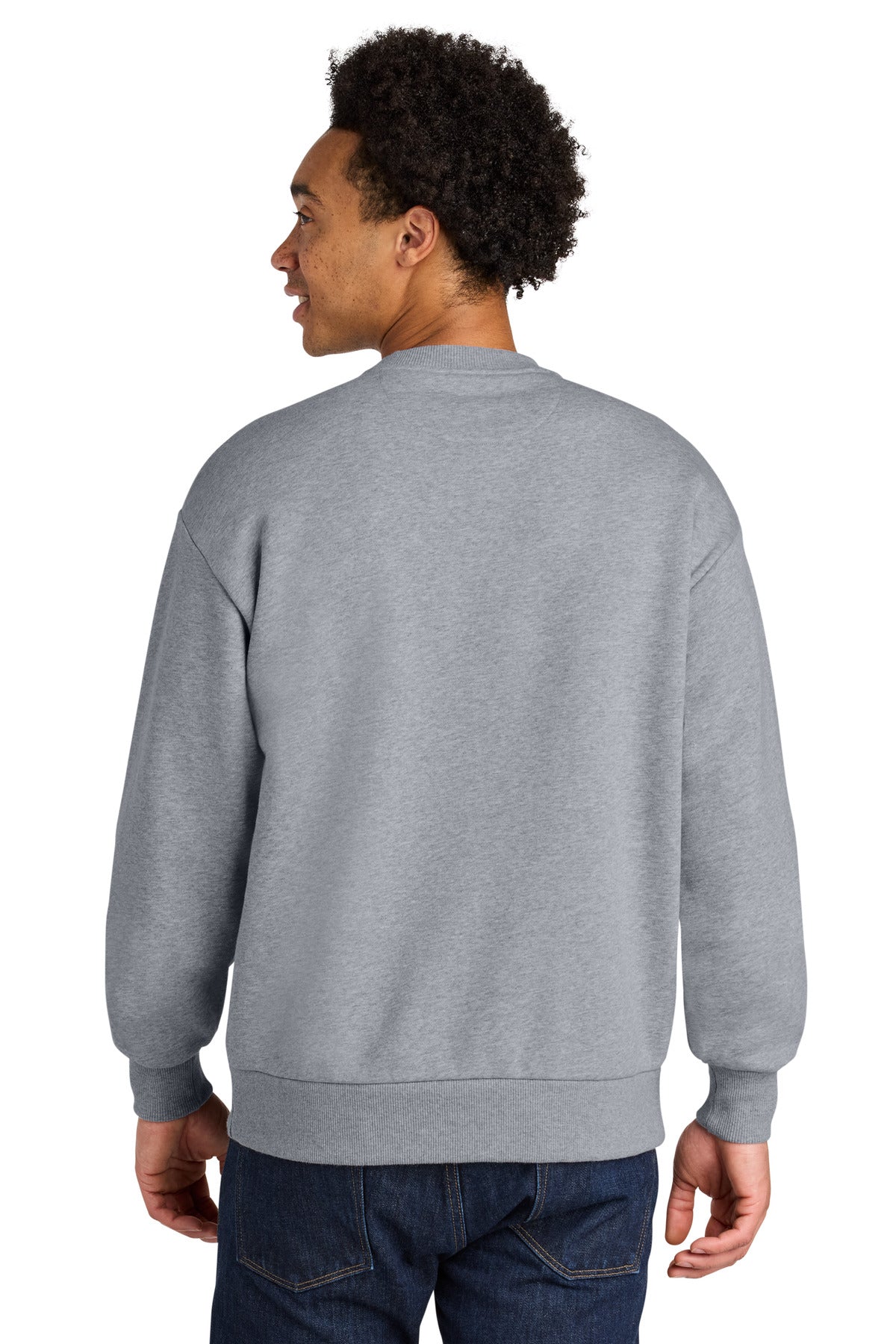 HthrGray Next Level Apparel Heavyweight Sweatshirt NL9007
