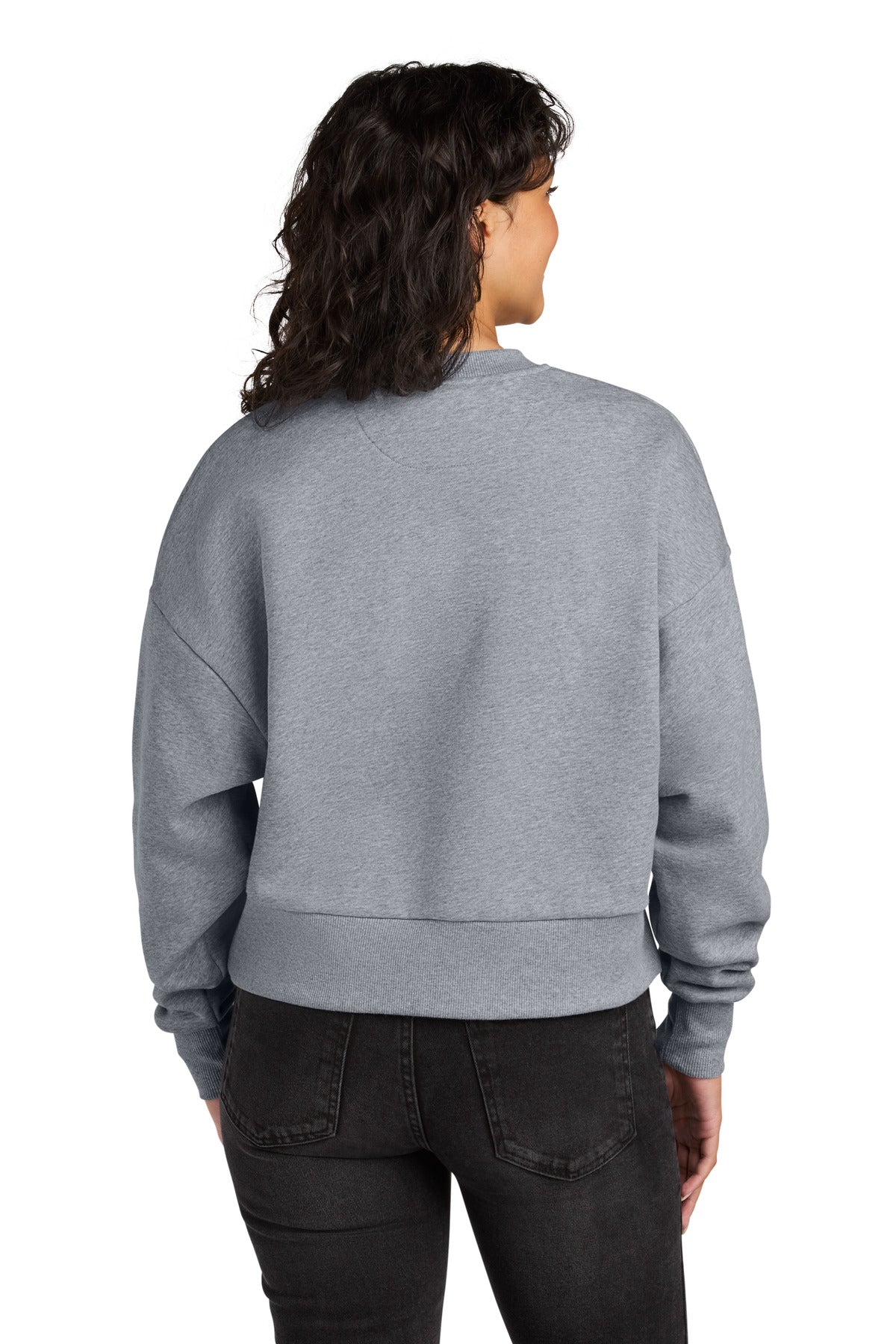 HthrGray Next Level Apparel Women's Heavyweight Sweatshirt NL9087