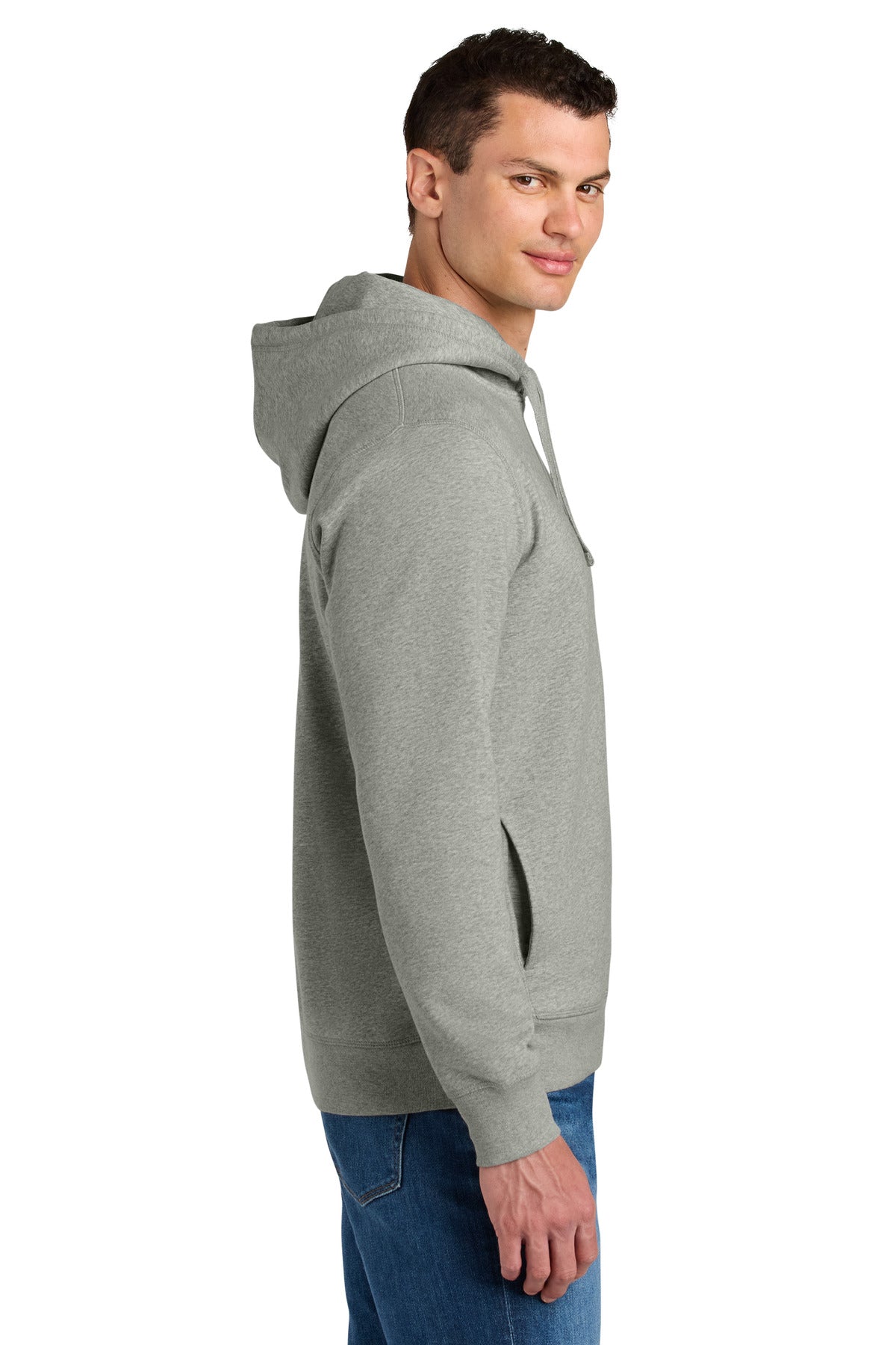 HthrGrey Stanley/Stella Unisex Sounder Hooded Sweatshirt SXU012