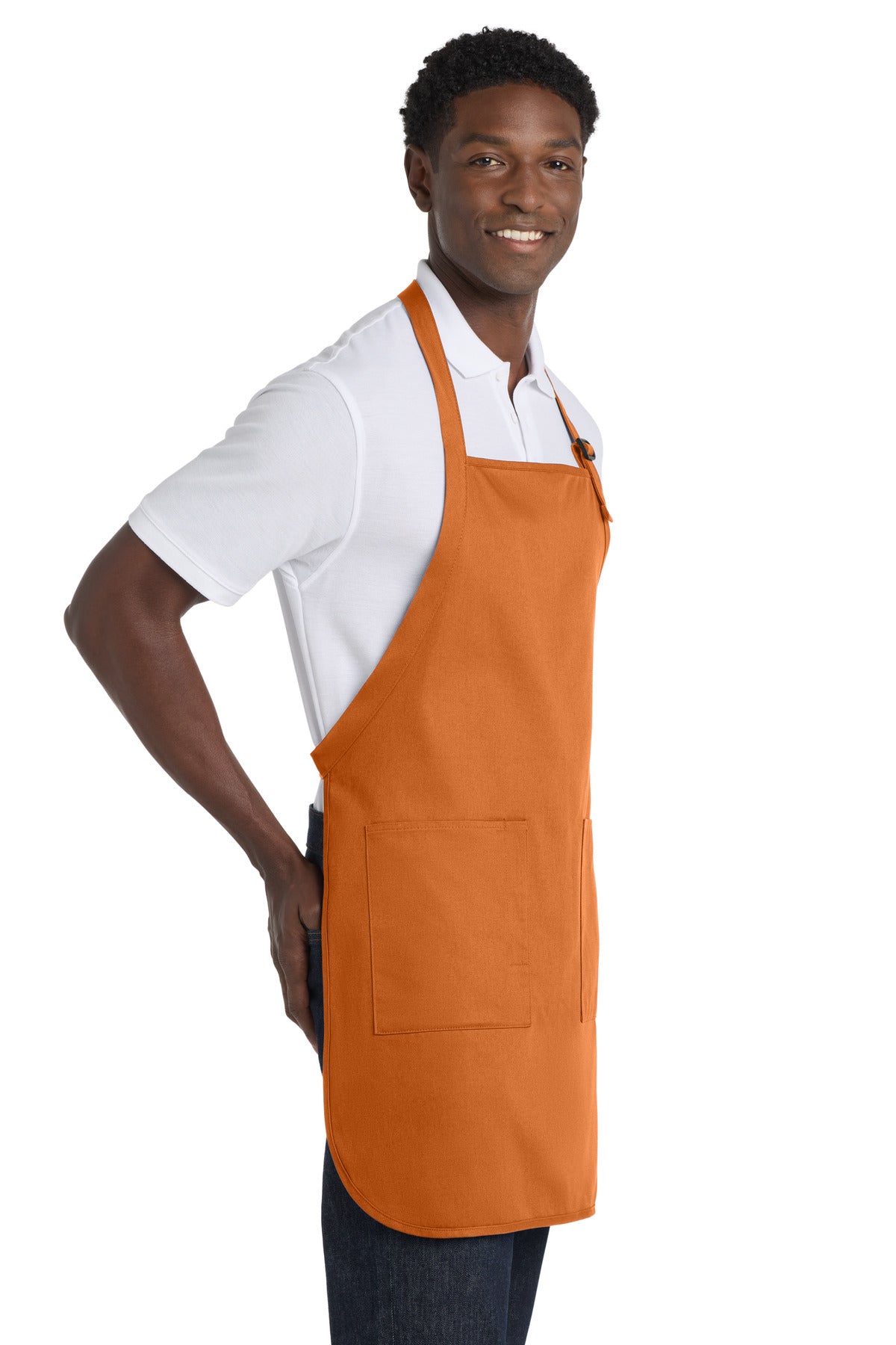 Port Authority® Full-Length Apron with Pockets