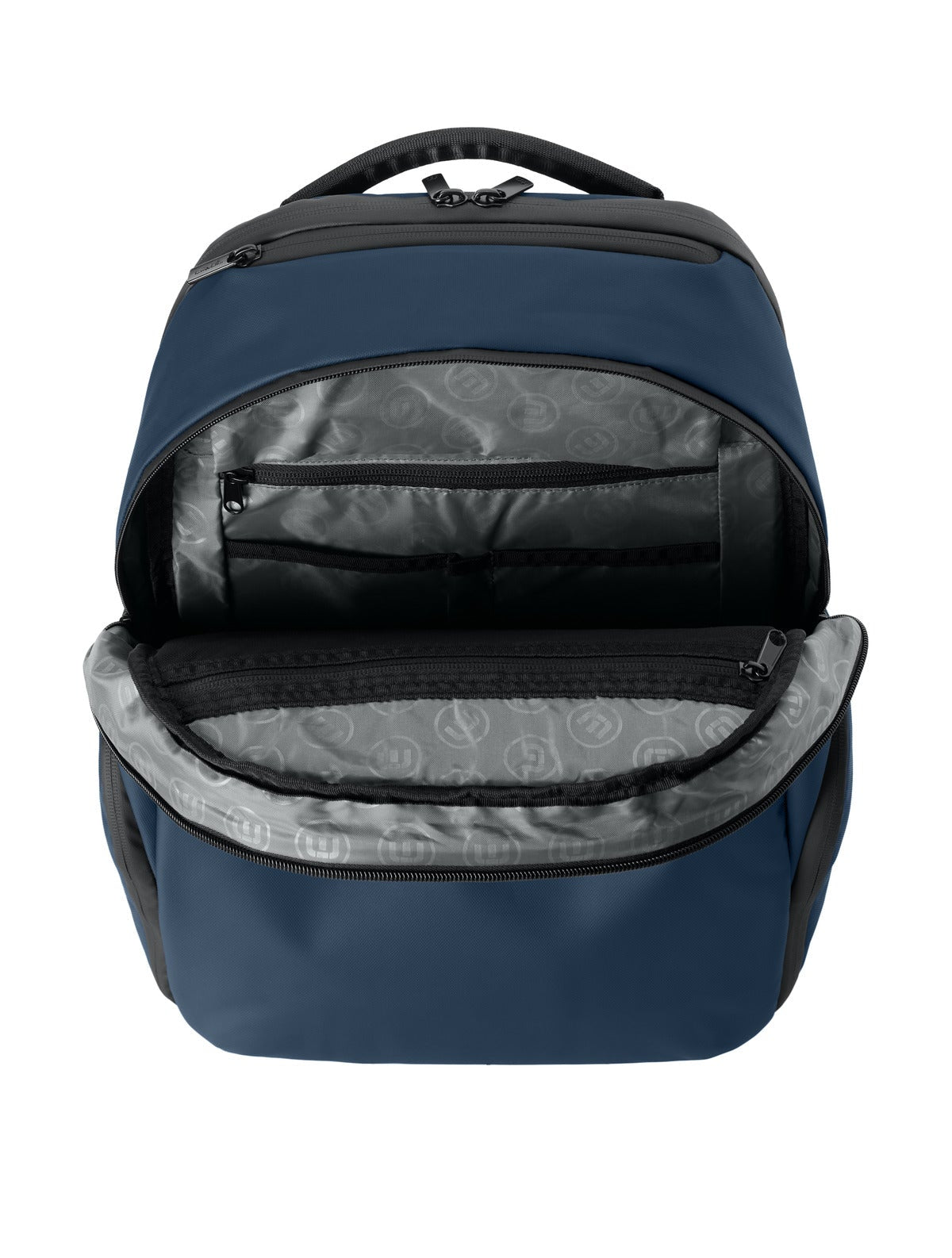 Inside View of RiverBlNv TravisMathew Recess Backpack TMB109