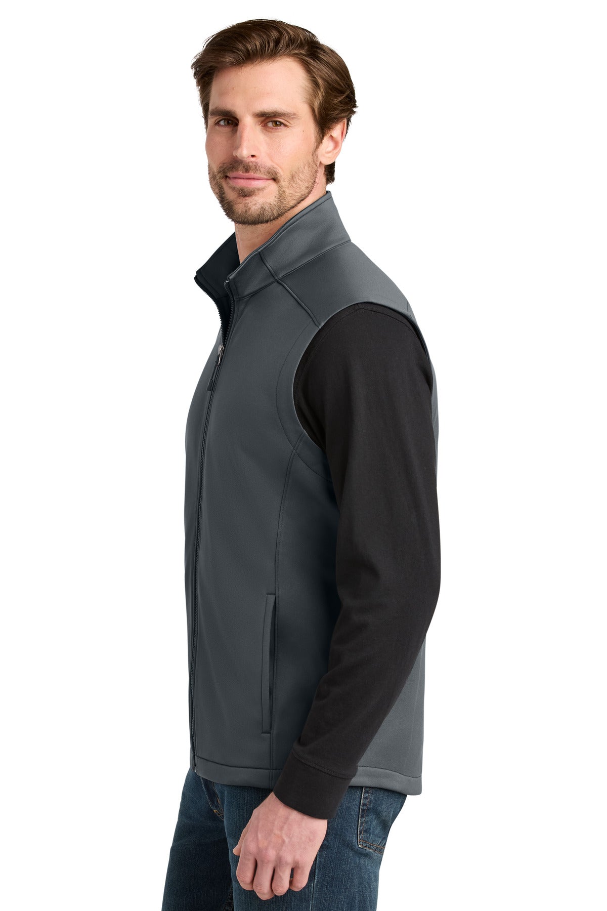 IronGate Eddie Bauer Smooth Mid Layer Fleece Vest EB2560
