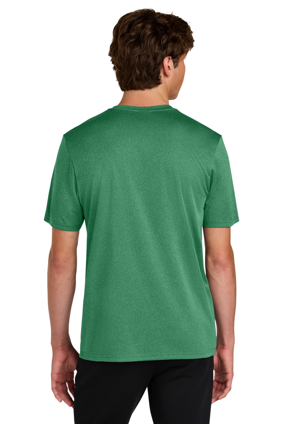 KellyHthr Port & Co Heather Performance Tee PC390