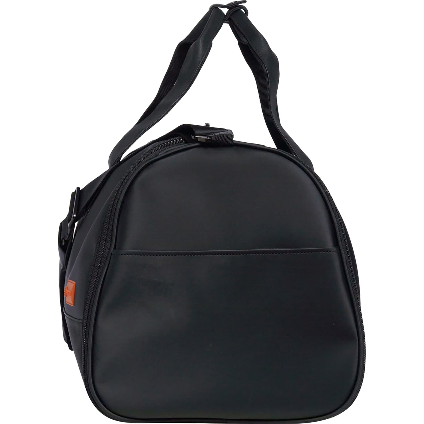 Left View of Black Stitch Ultimate Garment Bag