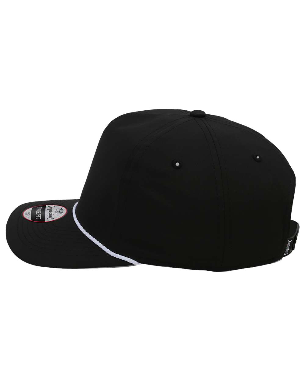 Left View of Black/ White The Wrightson Cap - 5054