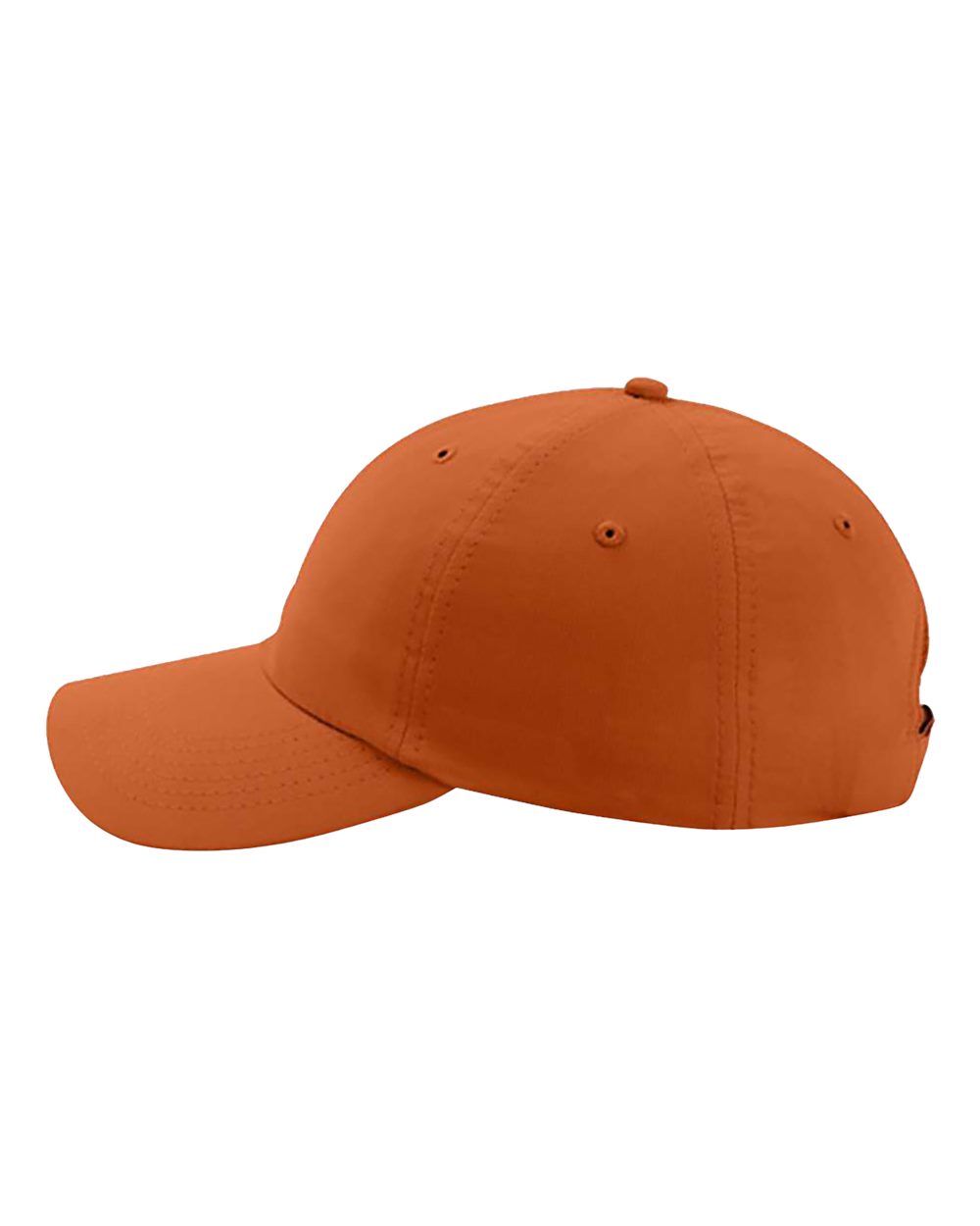 Left View of Burnt Orange The Original Performance Cap - X210P