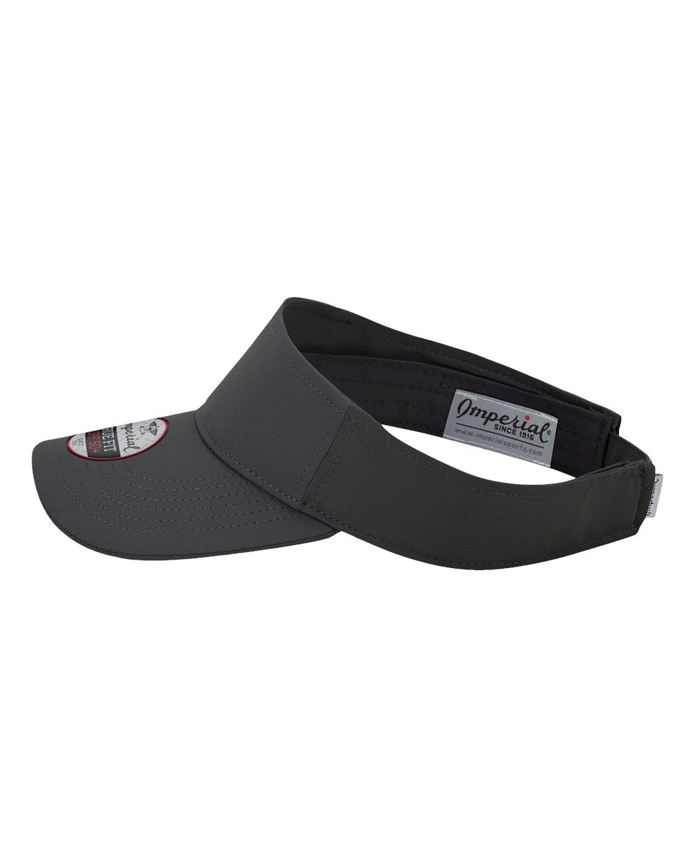 Left View of Dark Grey The Performance Phoenix Visor - 3124P