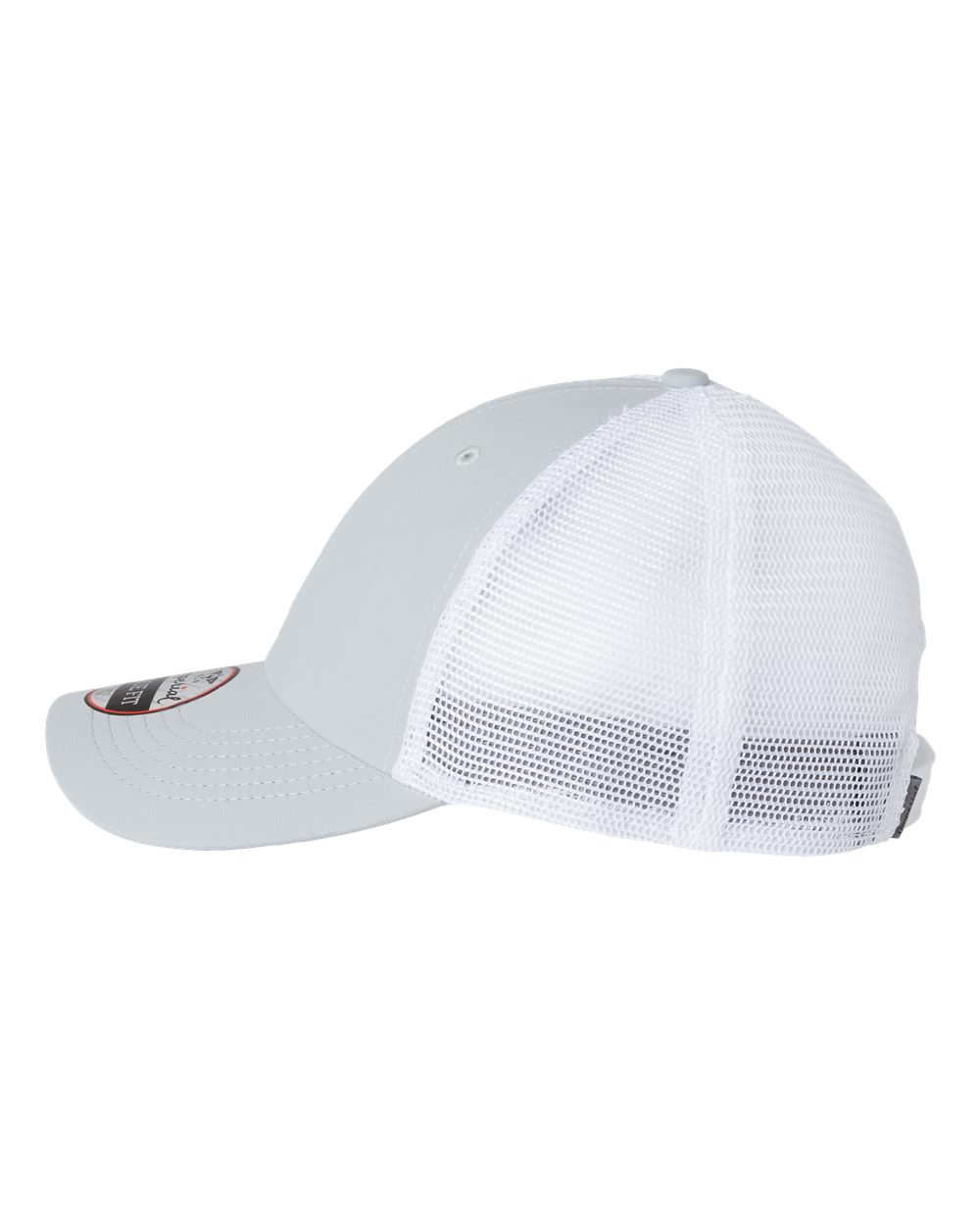 Left View of Fog/ White The Original Sport Mesh Cap - X210SM
