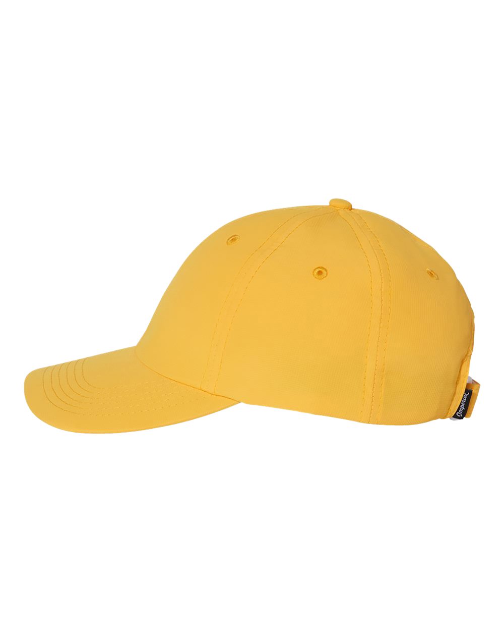 Left View of Gold The Original Performance Cap - X210P