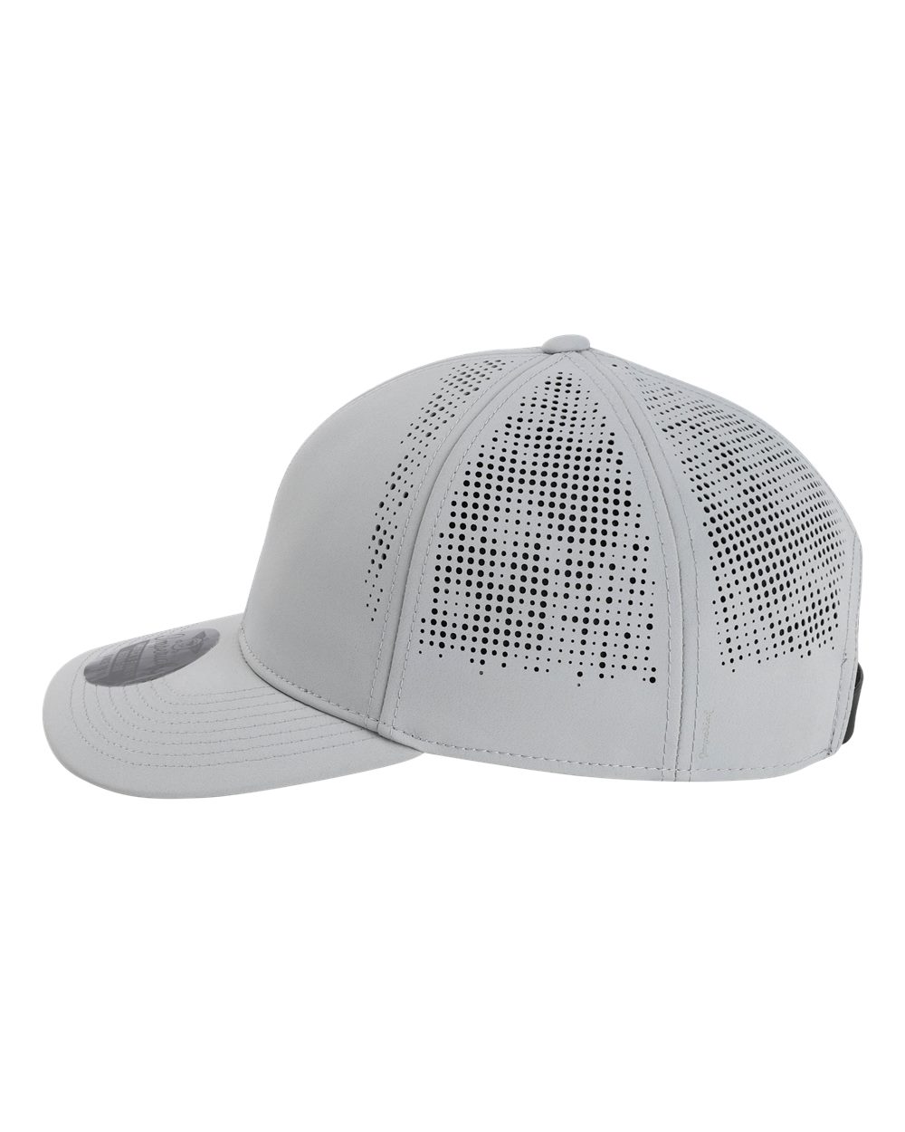 Left View of Grey The Alpha Cap - S1502