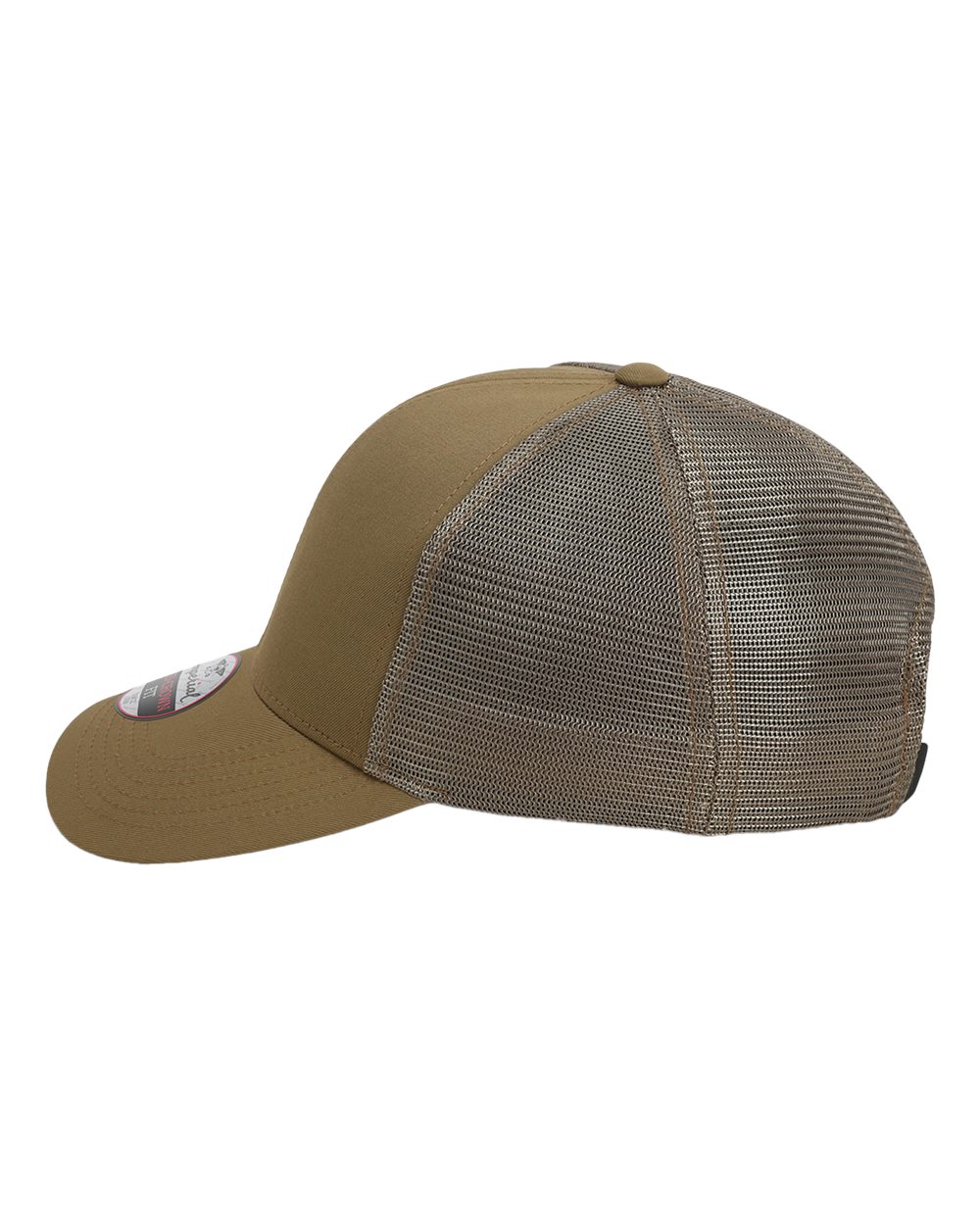 Left View of Khaki The Whitaker Mesh Cap - 1988M