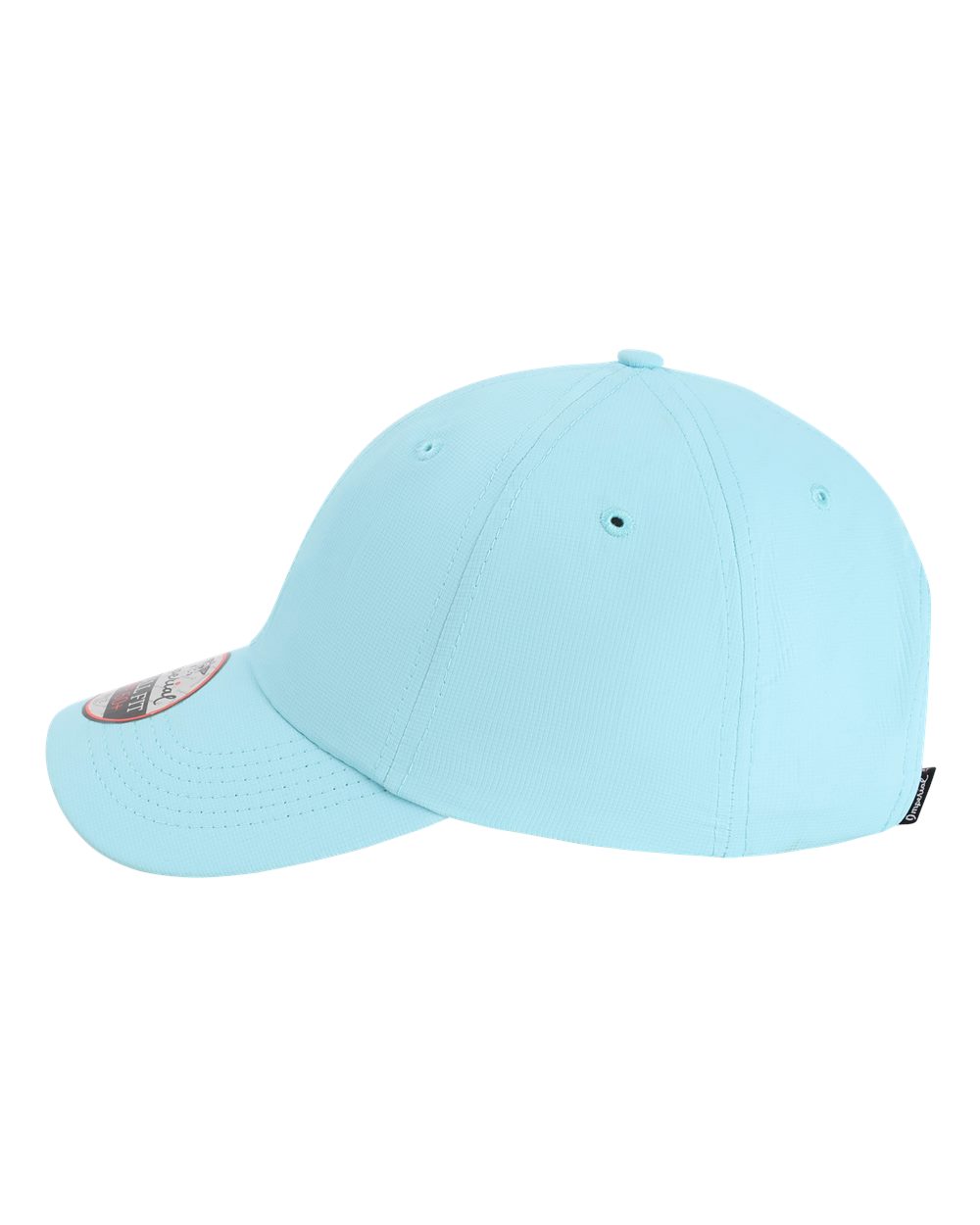 Left View of Light Blue The Original Small Fit Women's Performance Cap - L210P
