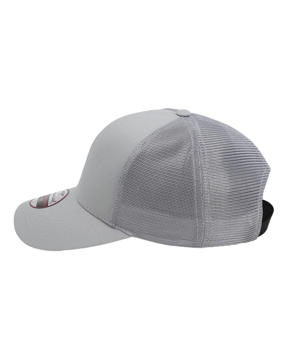 Left View of Light Grey The Whitaker Mesh Cap - 1988M