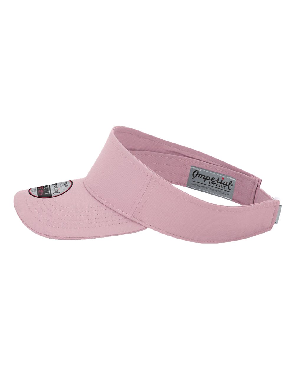 Left View of Light Pink The Performance Phoenix Visor - 3124P