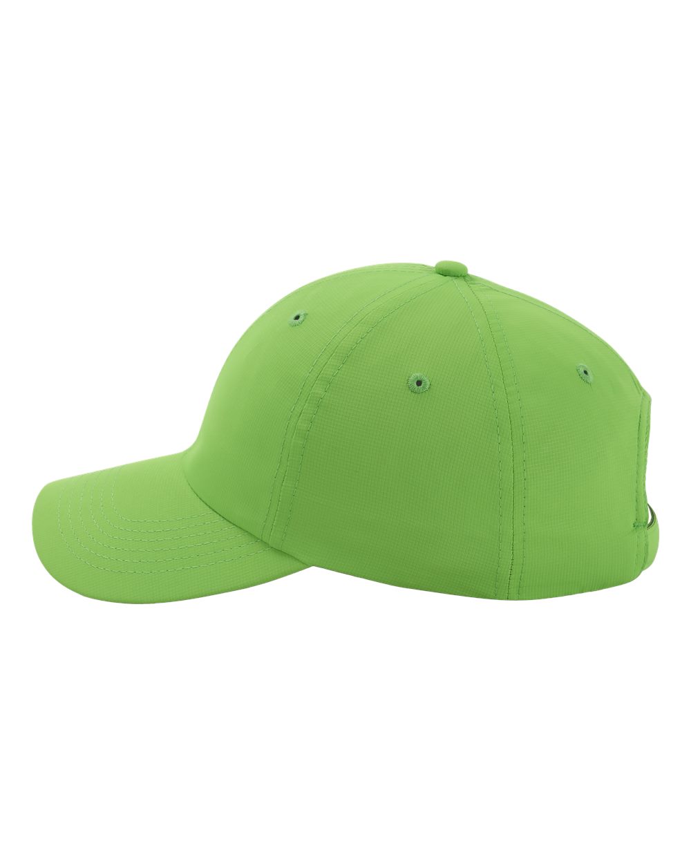 Left View of Lime The Original Performance Cap - X210P