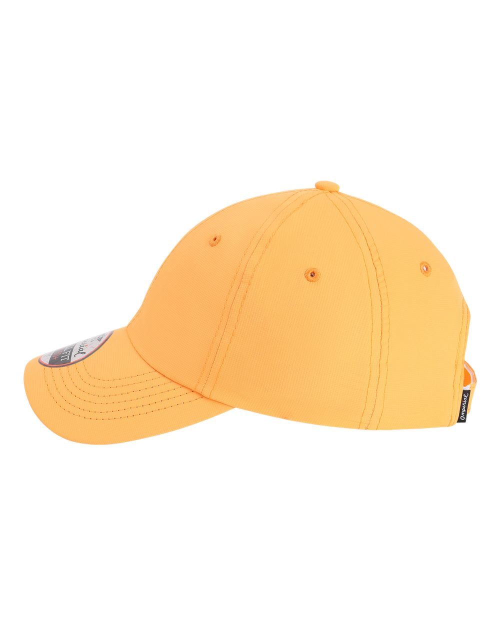 Left View of Melon Orange The Original Small Fit Women's Performance Cap - L210P