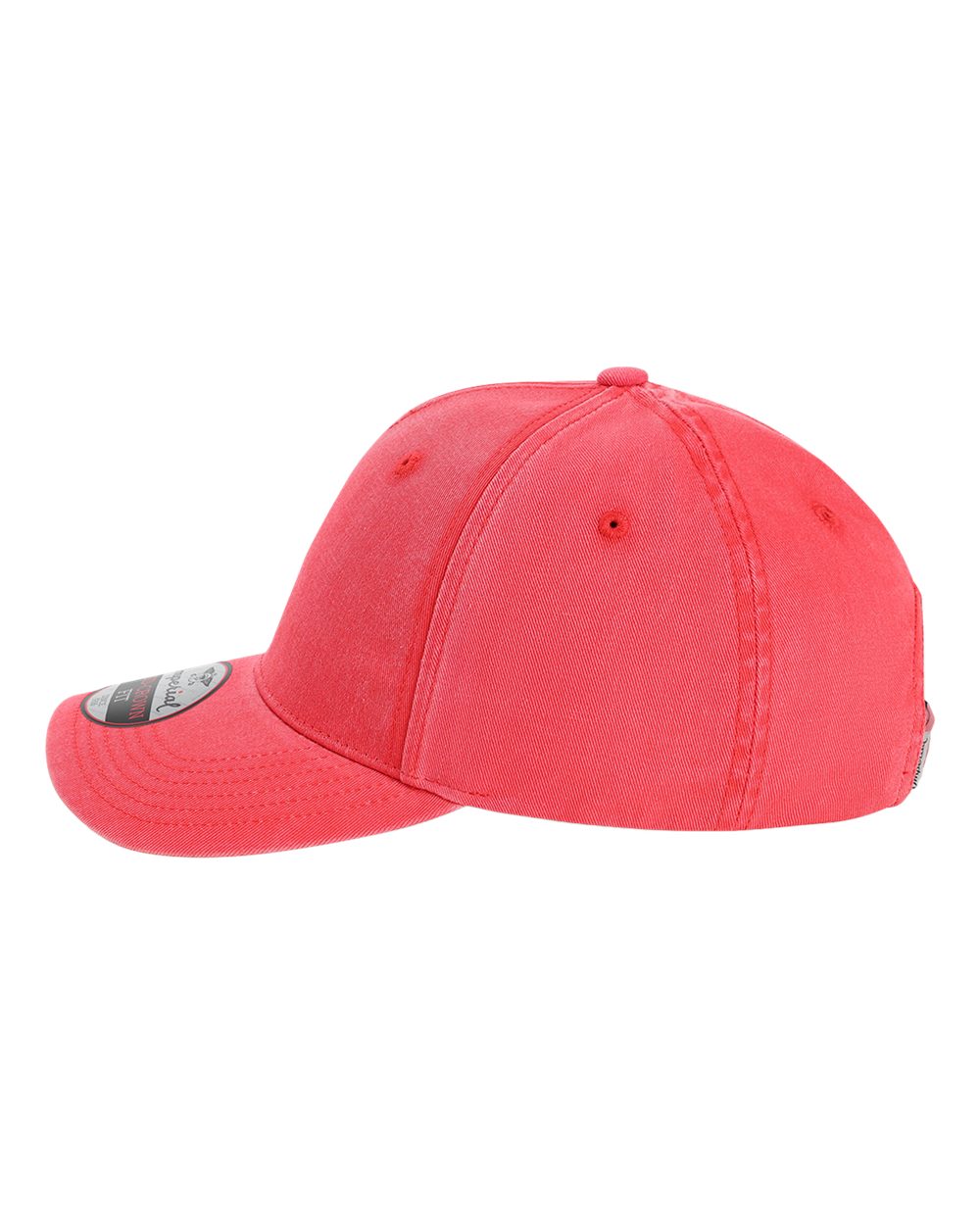 Left View of Nantucket Red The Gambit Cap - X240