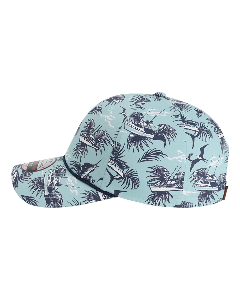 Left View of Offshore Slate The Outtasite Cap - 5058