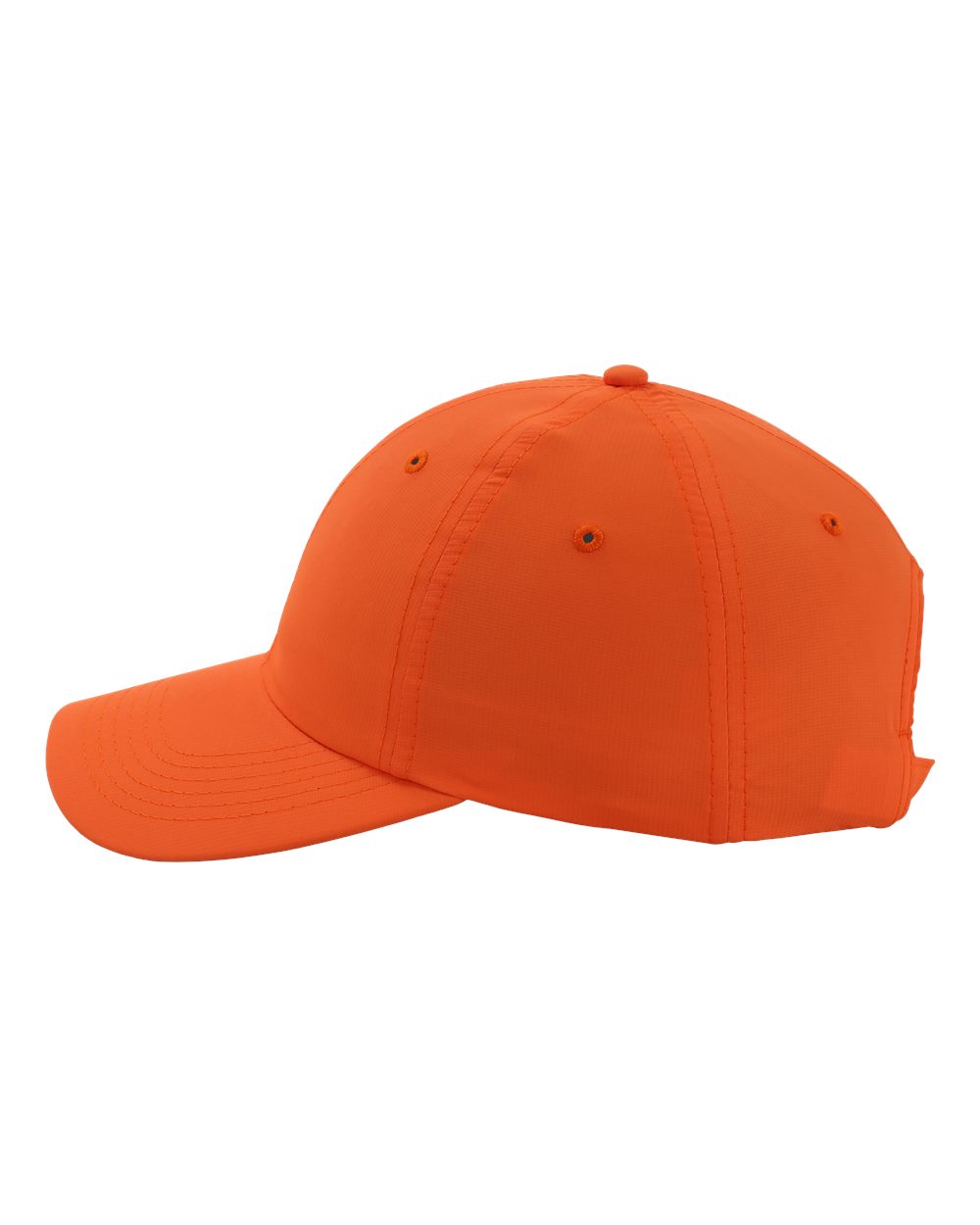 Left View of Orange The Original Performance Cap - X210P