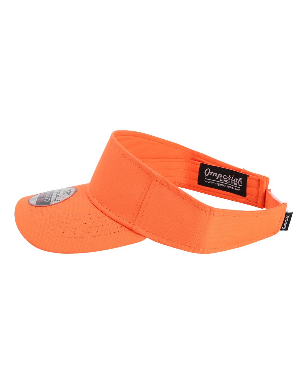Left View of Orange The Performance Phoenix Visor - 3124P