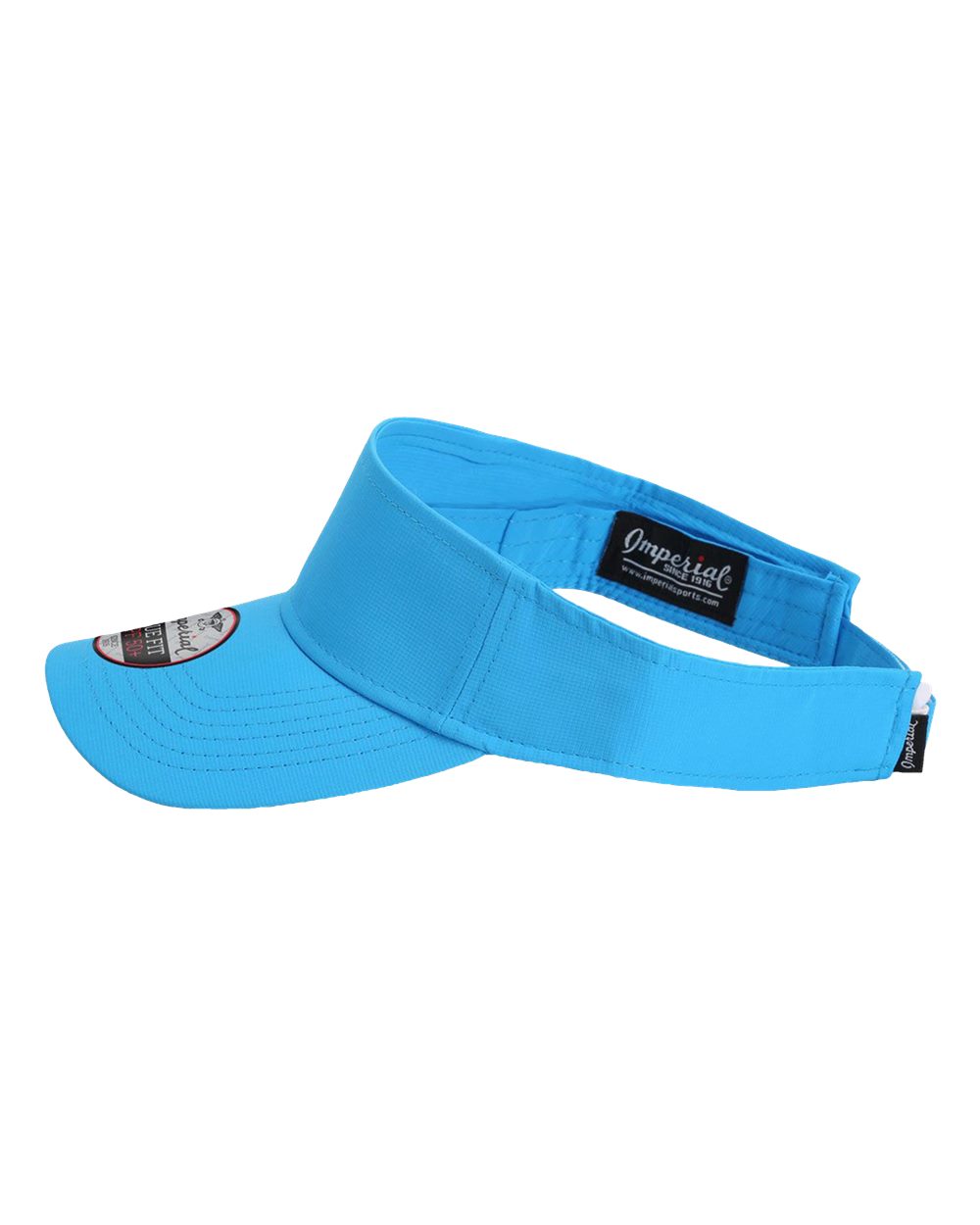 Left View of Pacific Blue The Performance Phoenix Visor - 3124P
