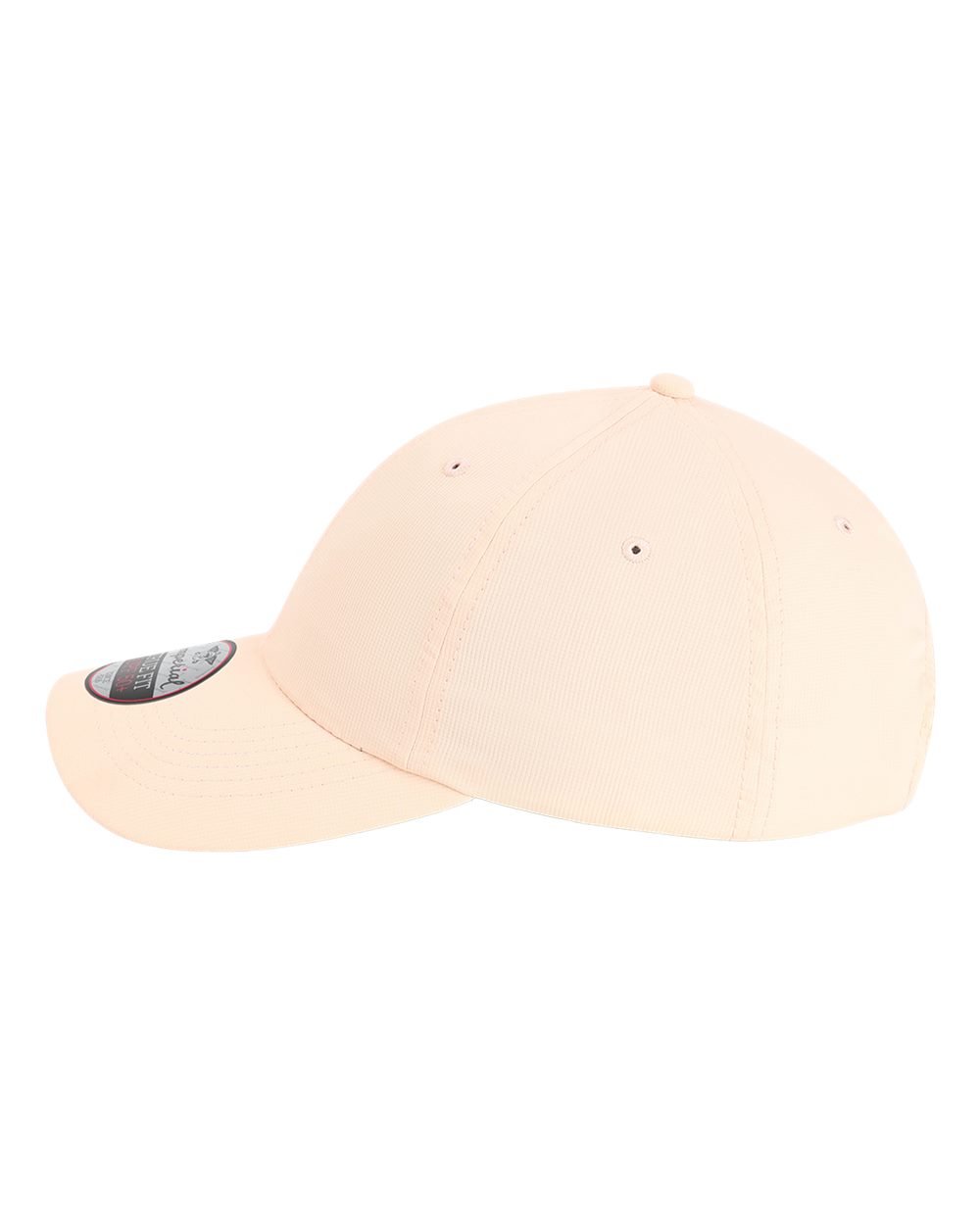 Left View of Peach The Original Performance Cap - X210P