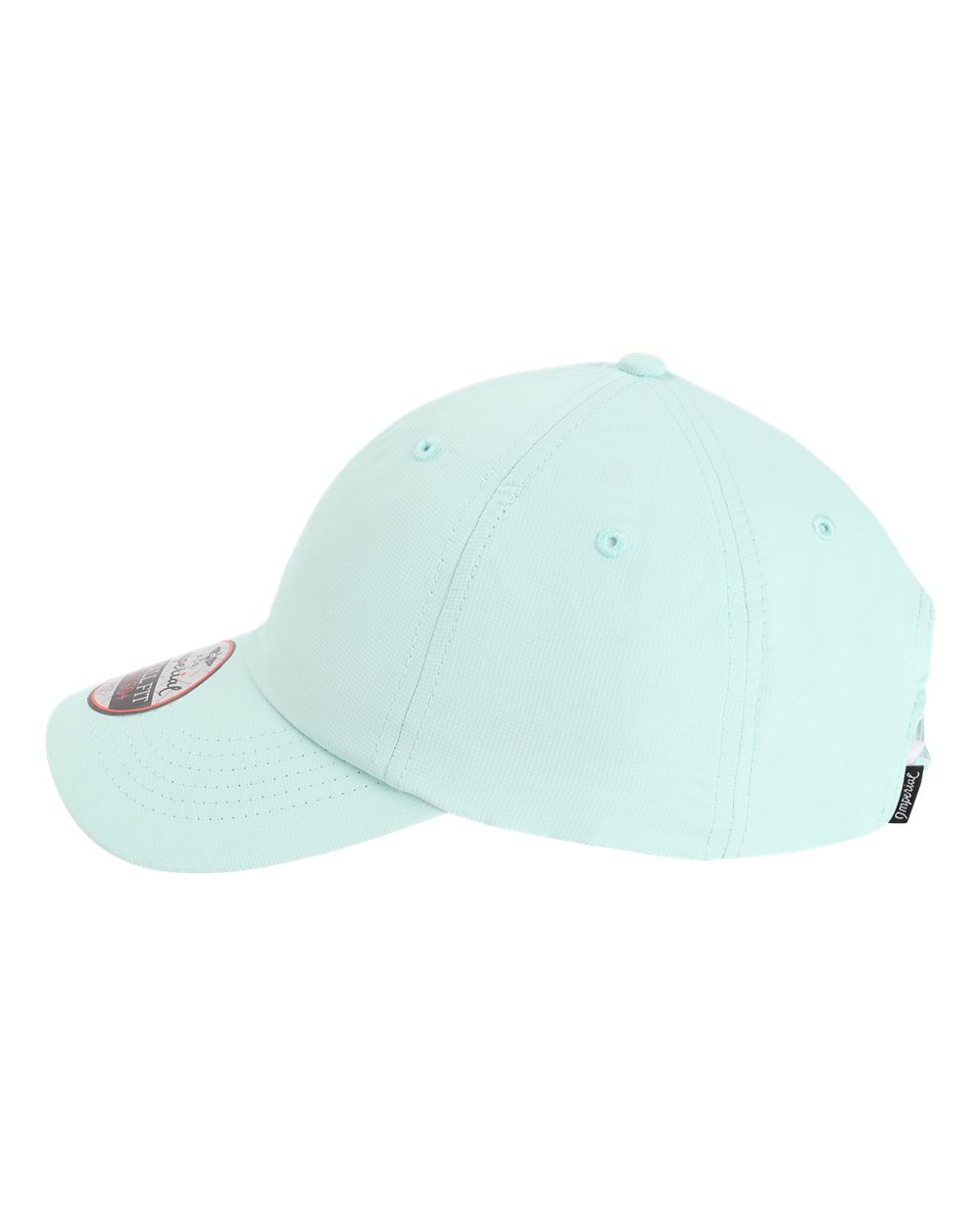 Left View of Robins Egg The Original Small Fit Women's Performance Cap - L210P