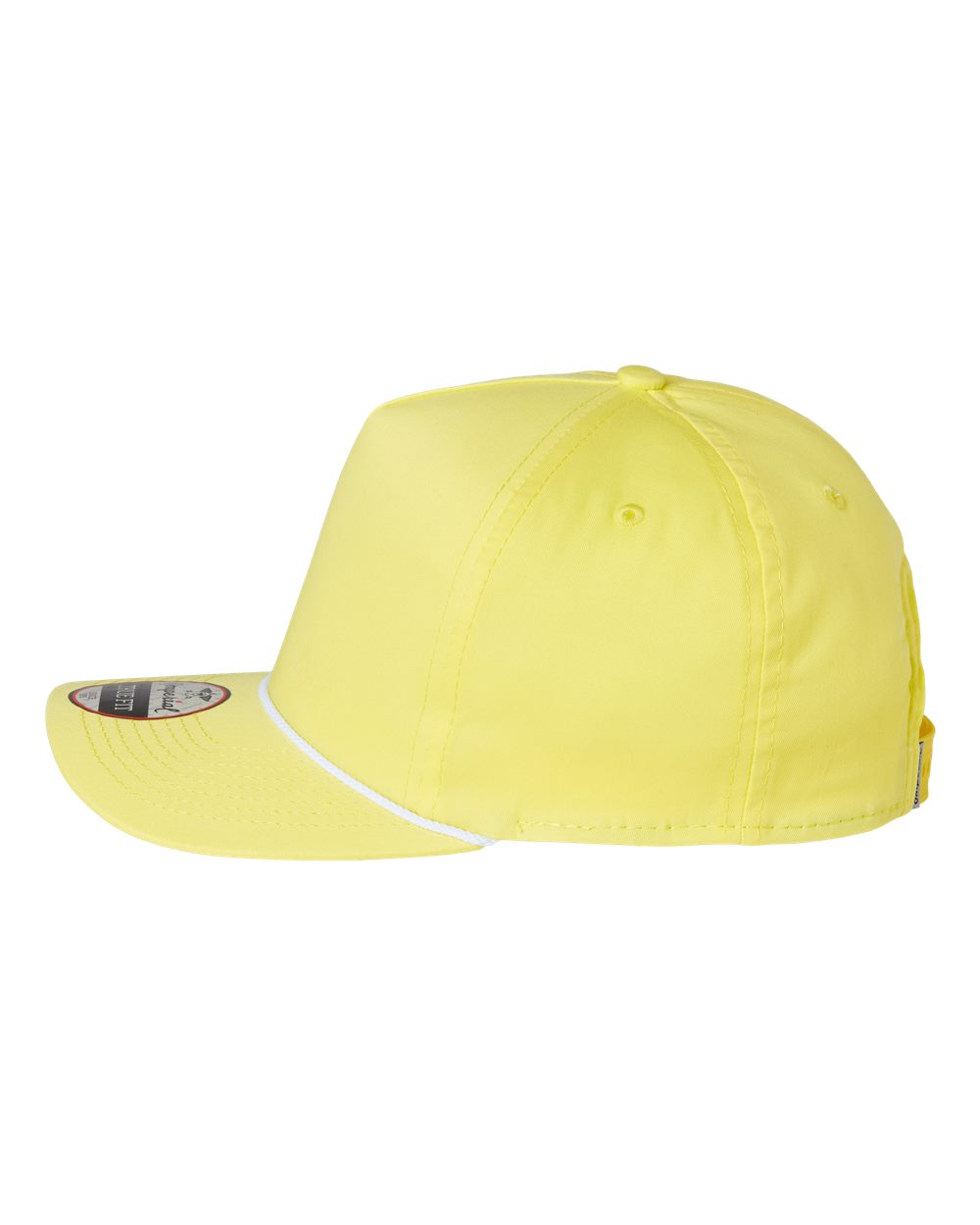 Left View of Sunshine/ White The Barnes Cap - 5056