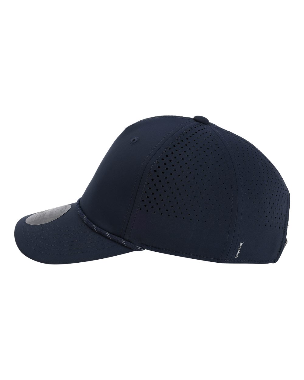 Left View of True Navy The Dyno Cap - S1505