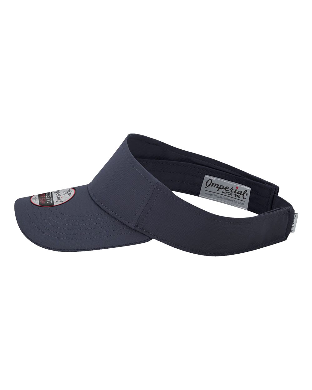 Left View of True Navy The Performance Phoenix Visor - 3124P