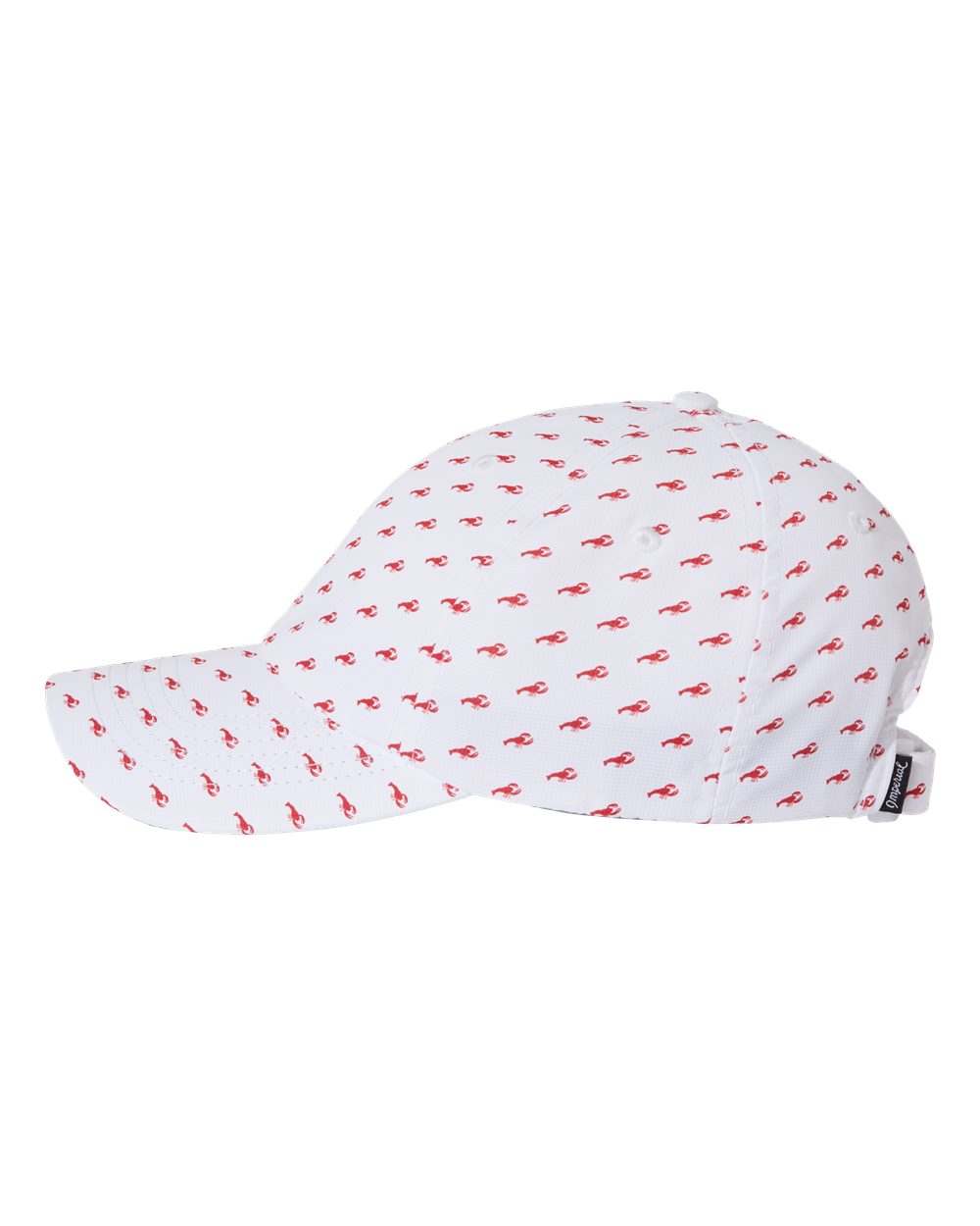 Left View of White Lobster Alter Ego Cap - X210R