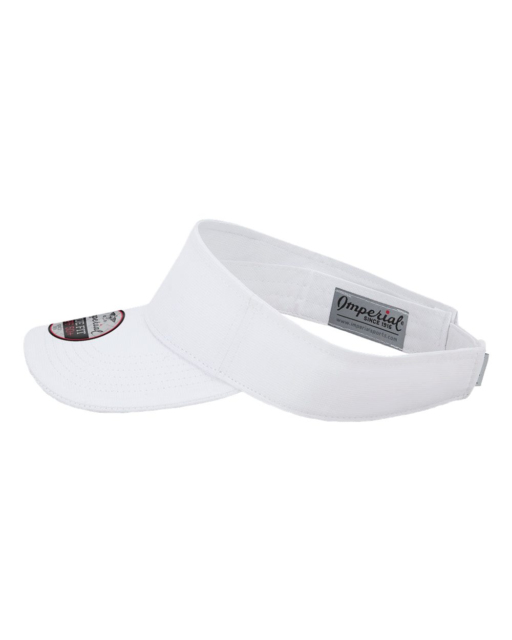 Left View of White The Performance Phoenix Visor - 3124P