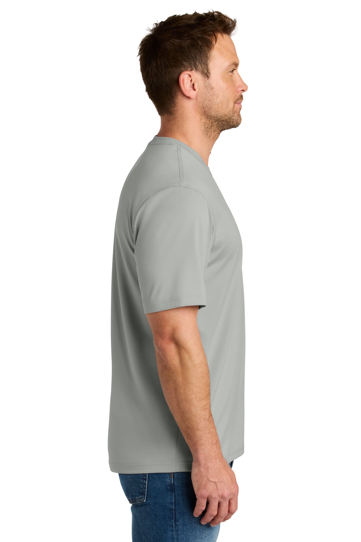 LightGrey CornerStone Workwear Pro Short Sleeve Tee CS440