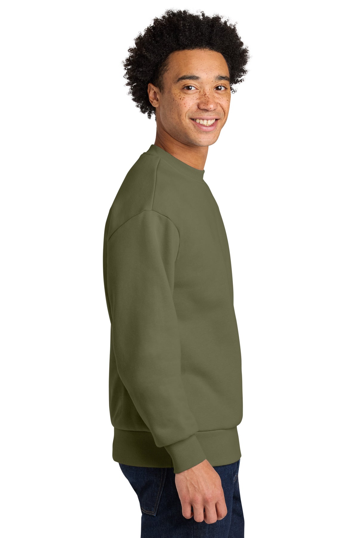 LightOlive Next Level Apparel Heavyweight Sweatshirt NL9007