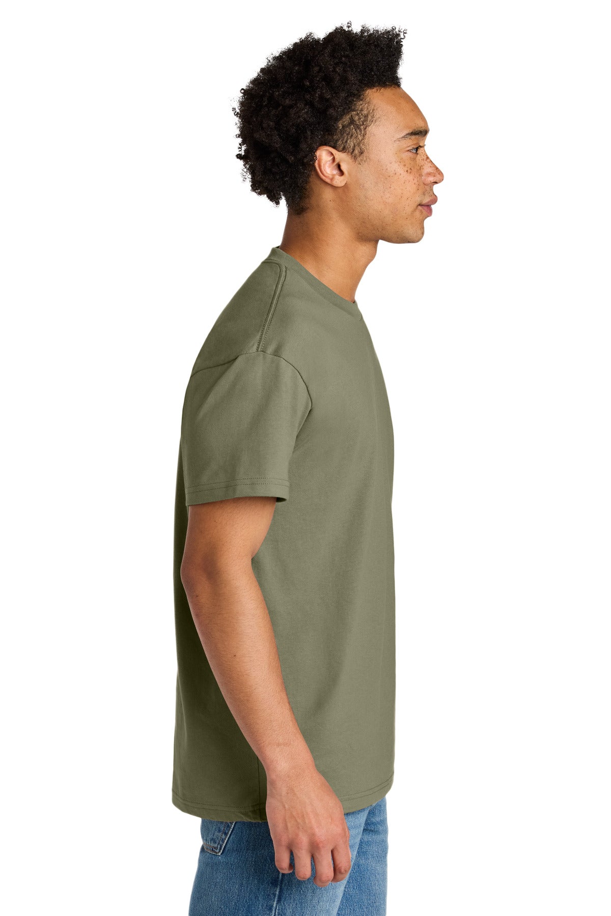 LightOlive Next Level Apparel Heavyweight Tee NL7200