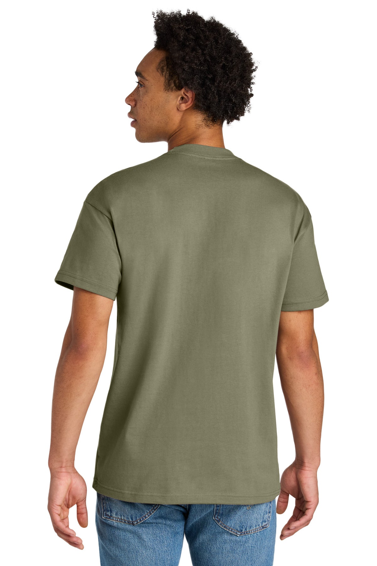 LightOlive Next Level Apparel Heavyweight Tee NL7200