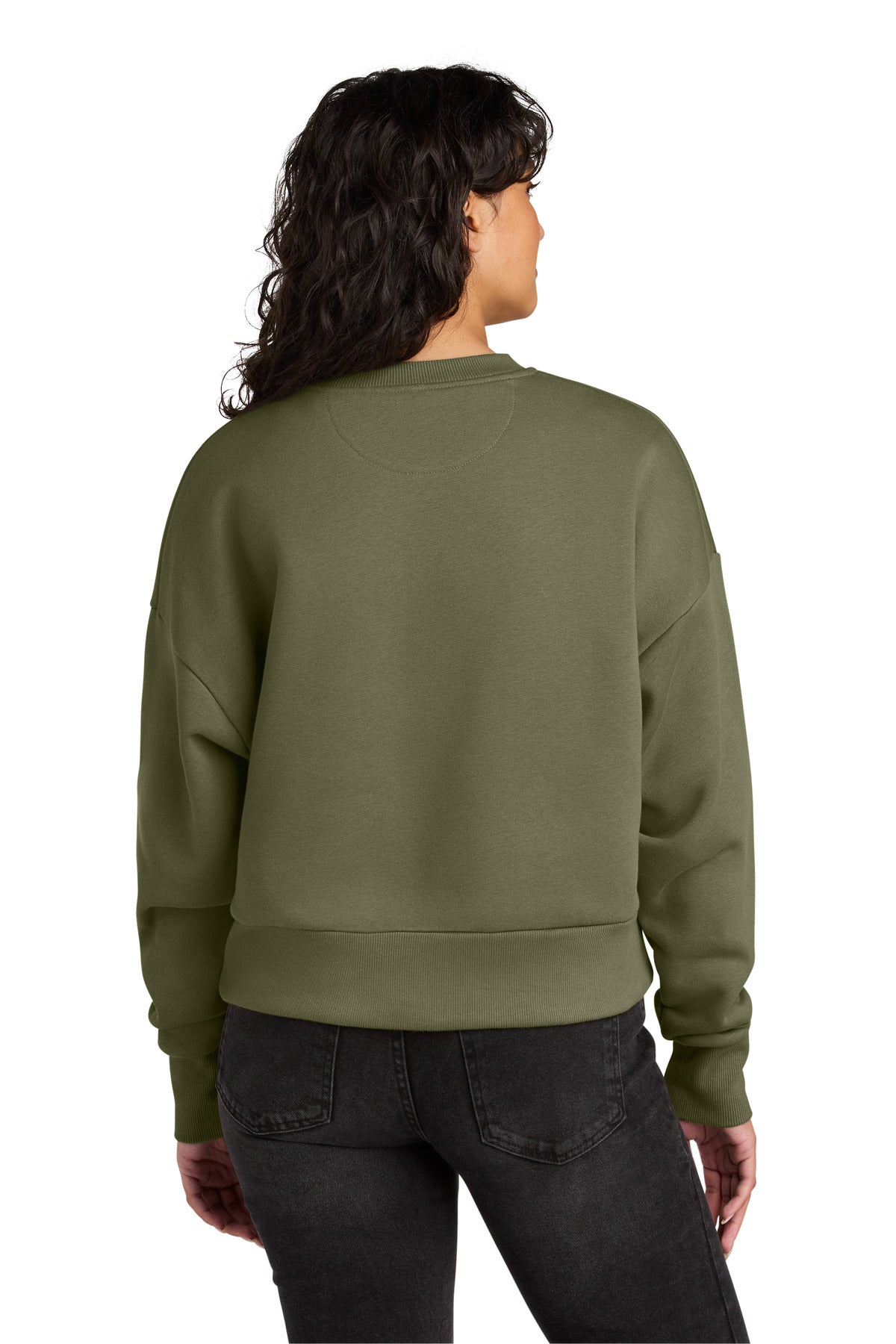 LightOlive Next Level Apparel Women's Heavyweight Sweatshirt NL9087