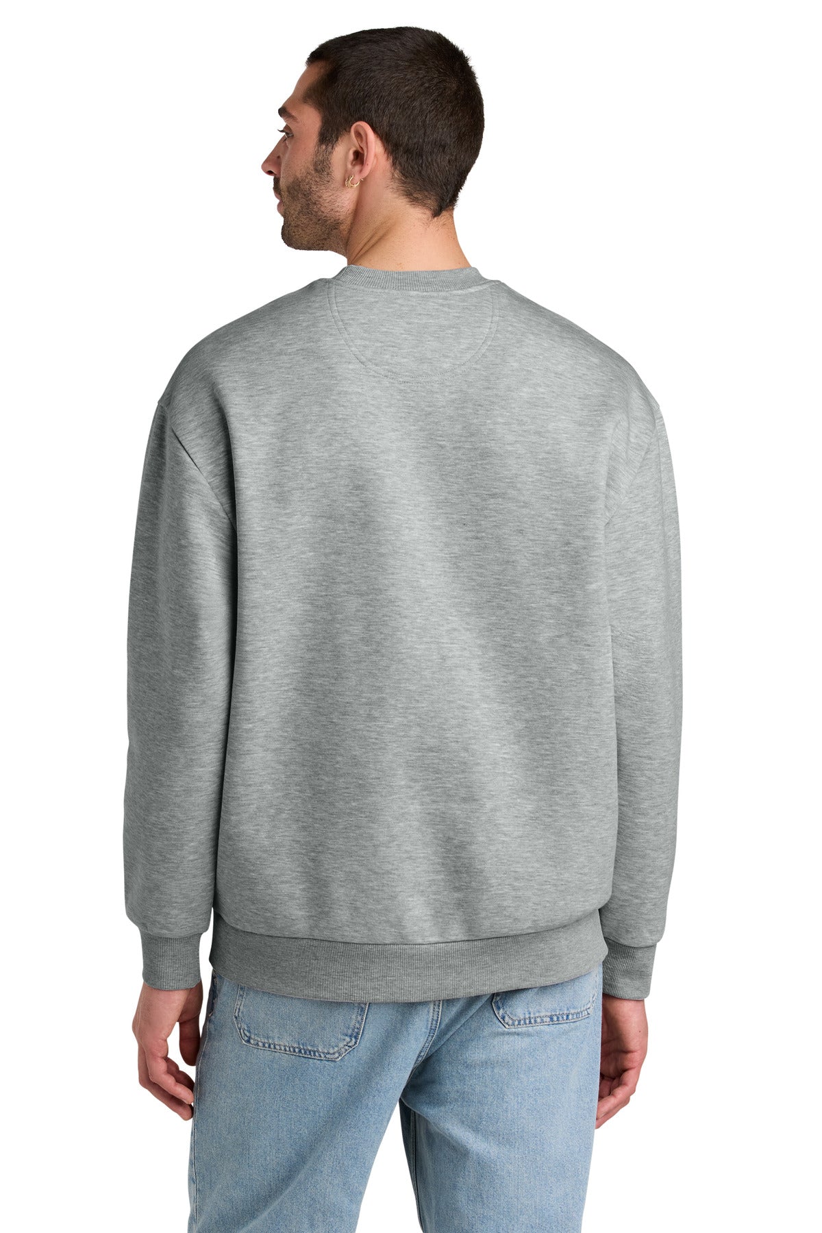 LtHtGry District V.I.T. Heavyweight Fleece Crew DT6154