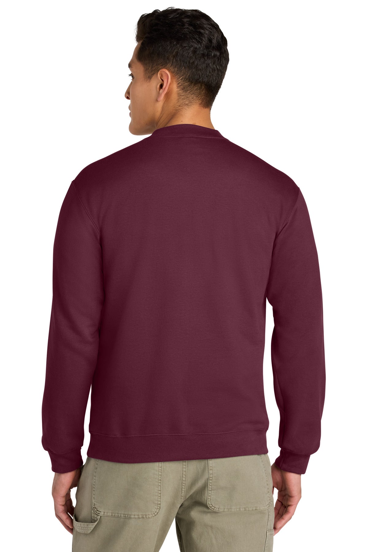 Maroon Gildan Softstyle Midweight Fleece 1/4-Zip SF008
