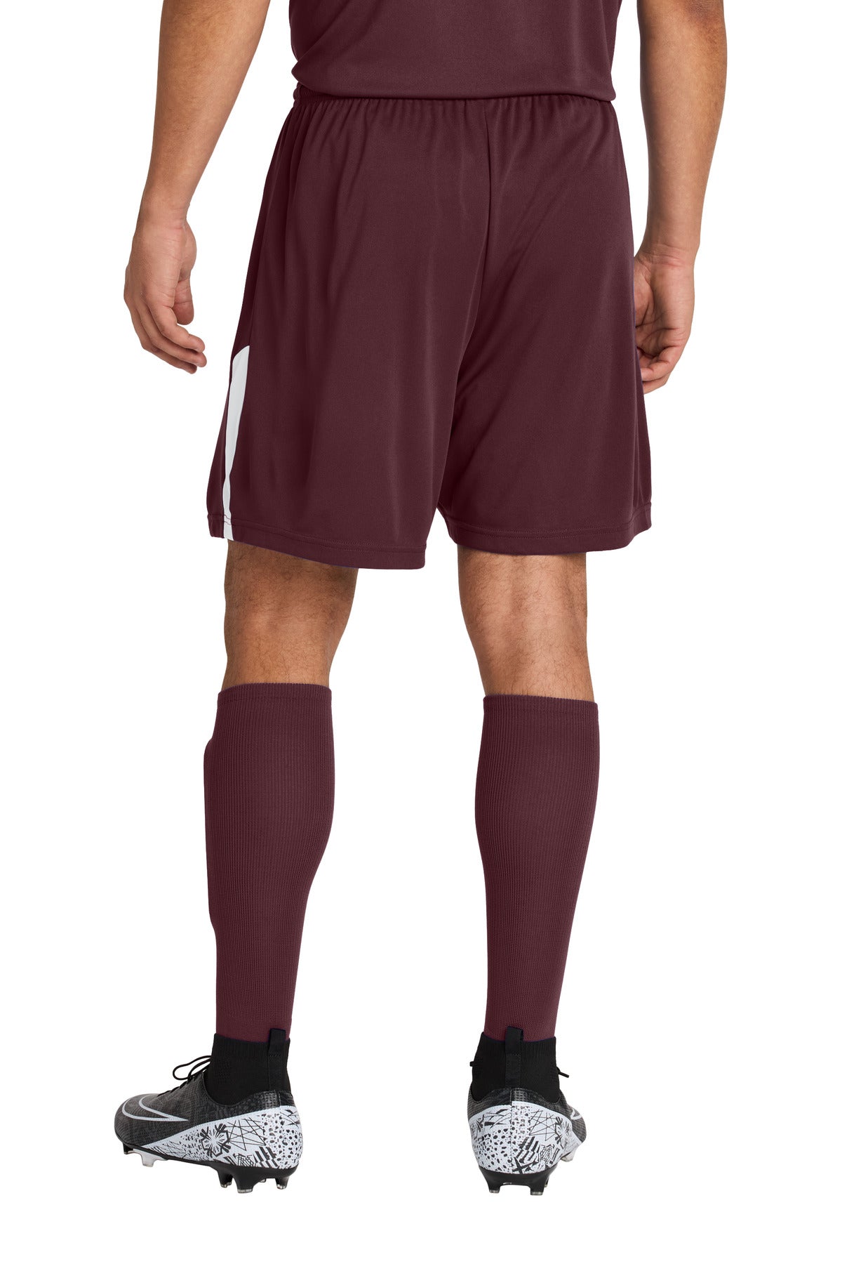 Maroon Sport-Tek All Sport OTC Socks STA05