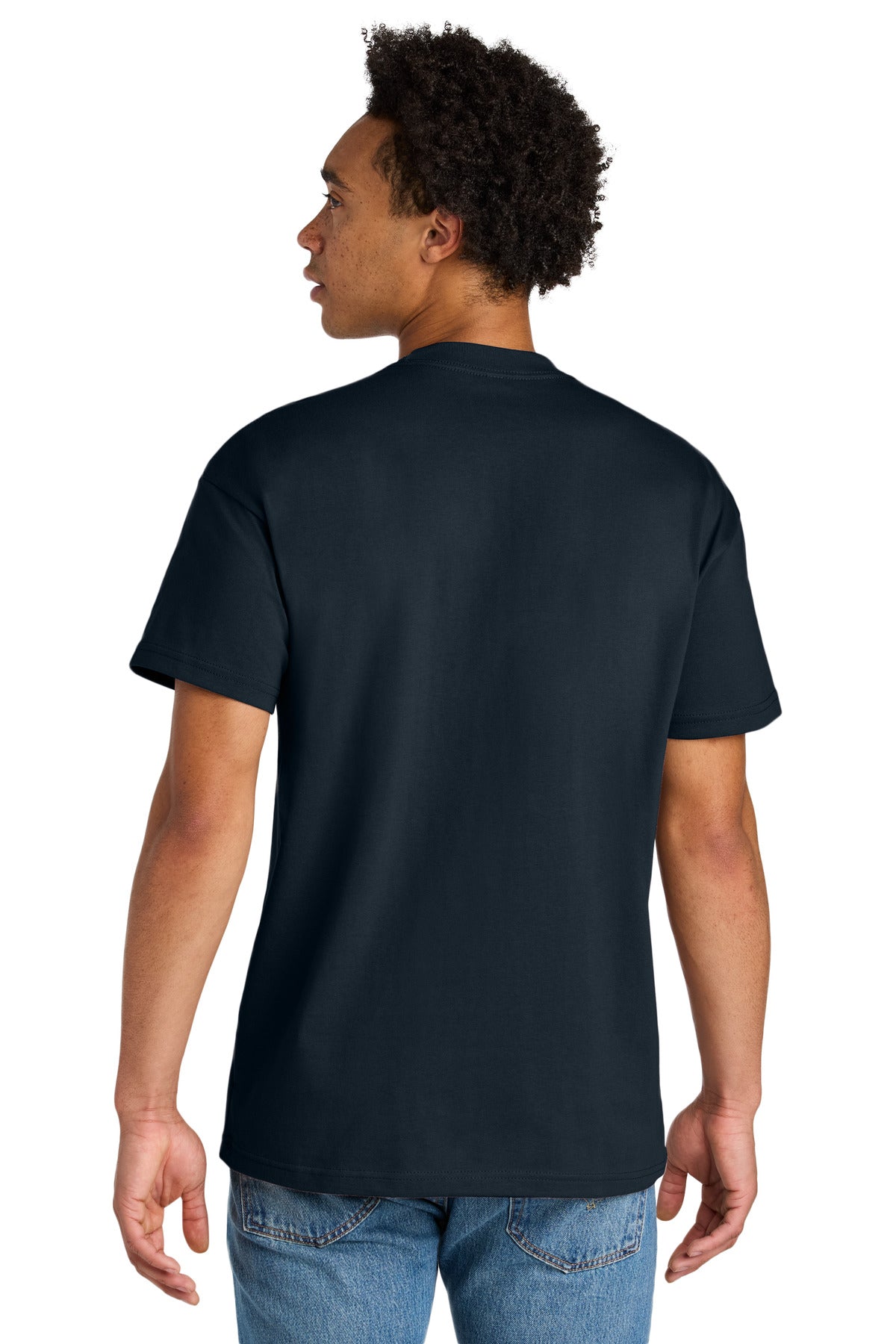 MdntNavy Next Level Apparel Heavyweight Tee NL7200
