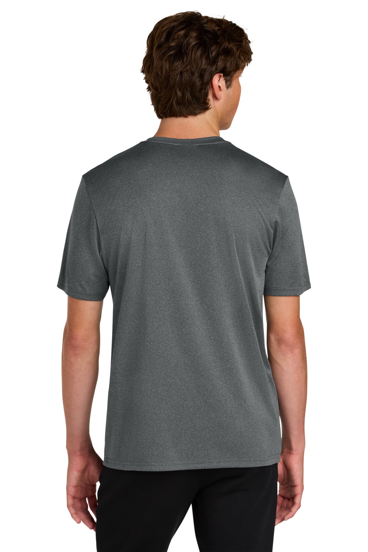 MetalGryHt Port & Co Heather Performance Tee PC390