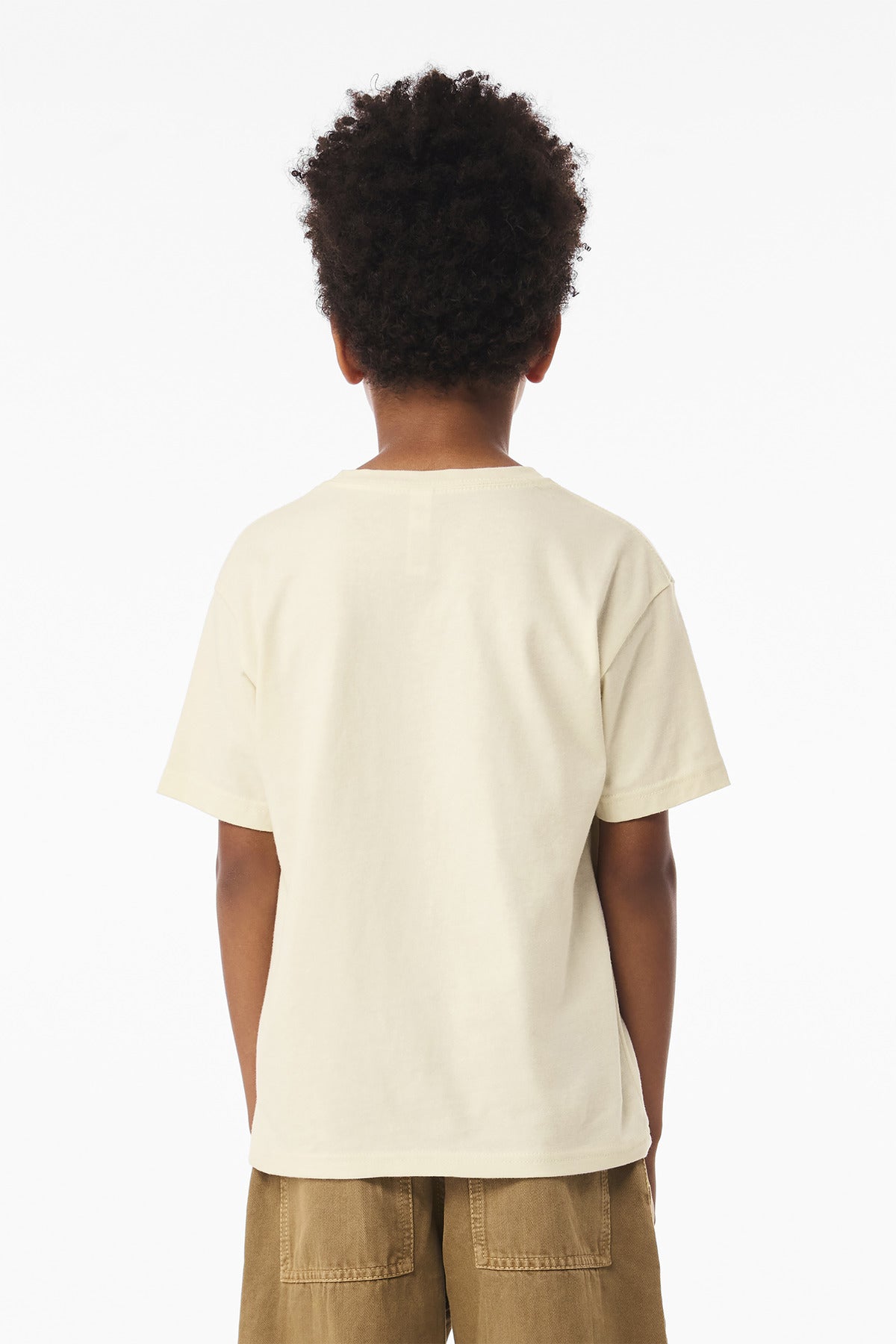 Natural BELLA+CANVAS Youth 6-Ounce Heavyweight Tee BC3010Y
